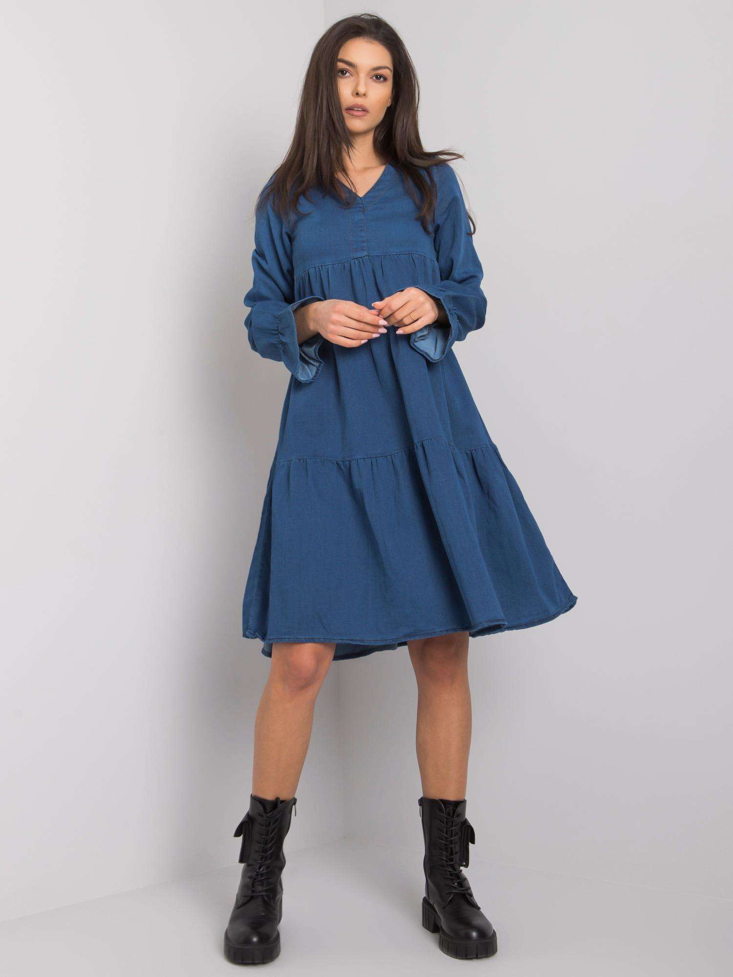 Dress-RO-SK-E08.37-dark blue