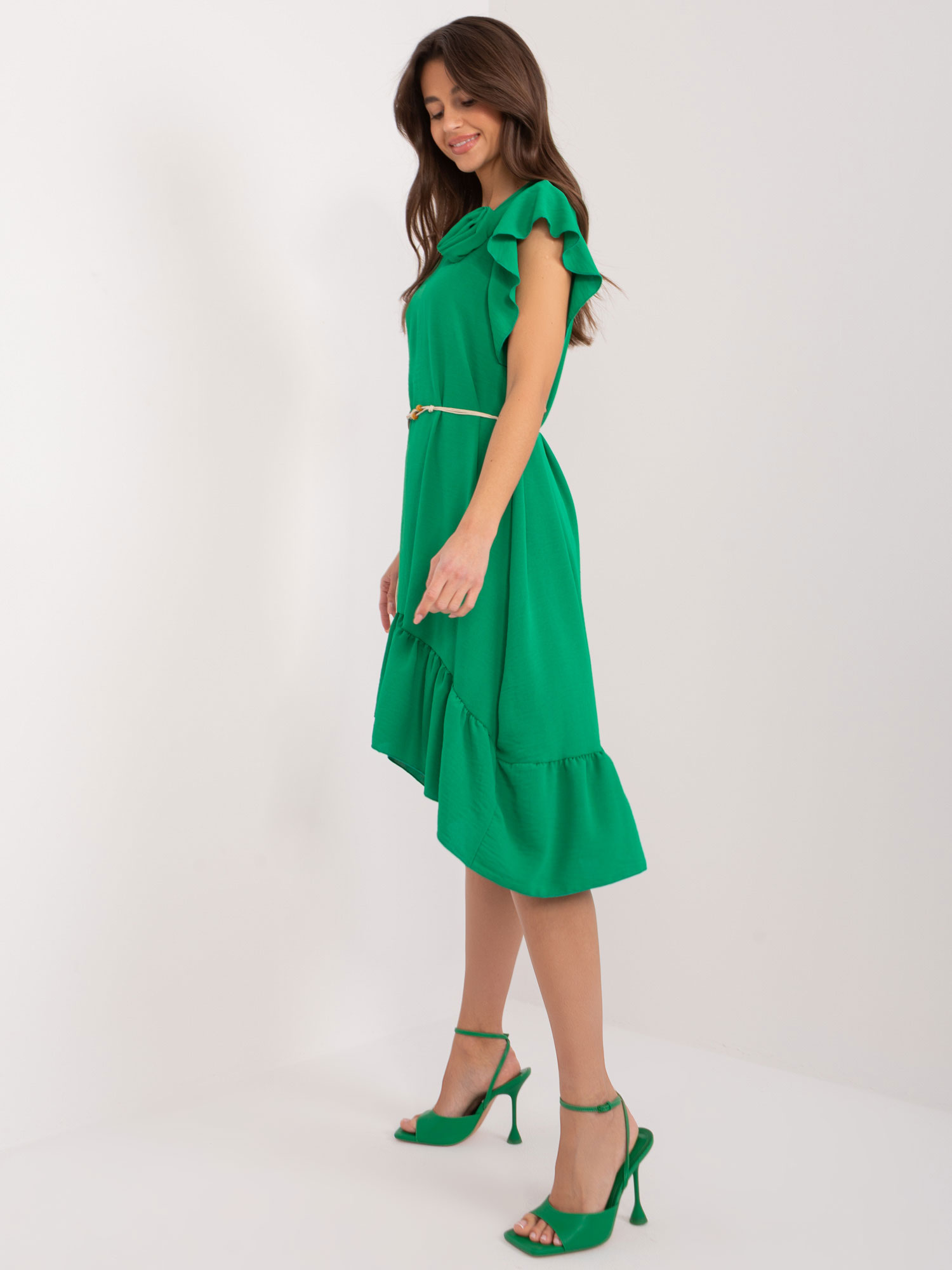 Dress-DHJ-SK-8921.98-Green