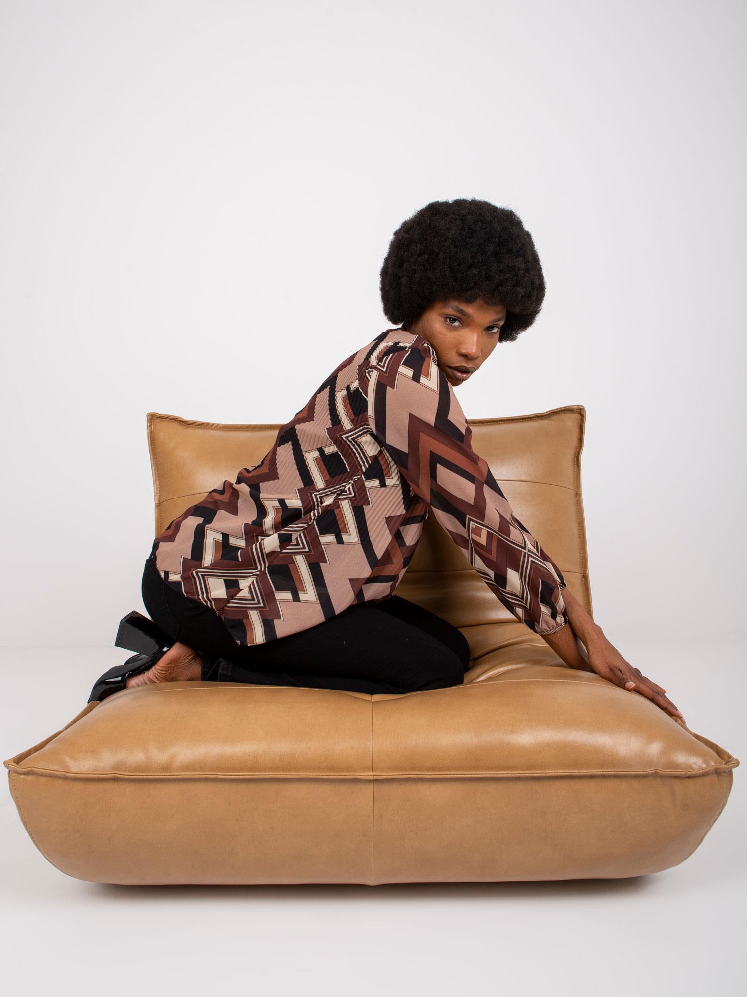 Blouse-DHJ-BZ-8643-2.67P-brown