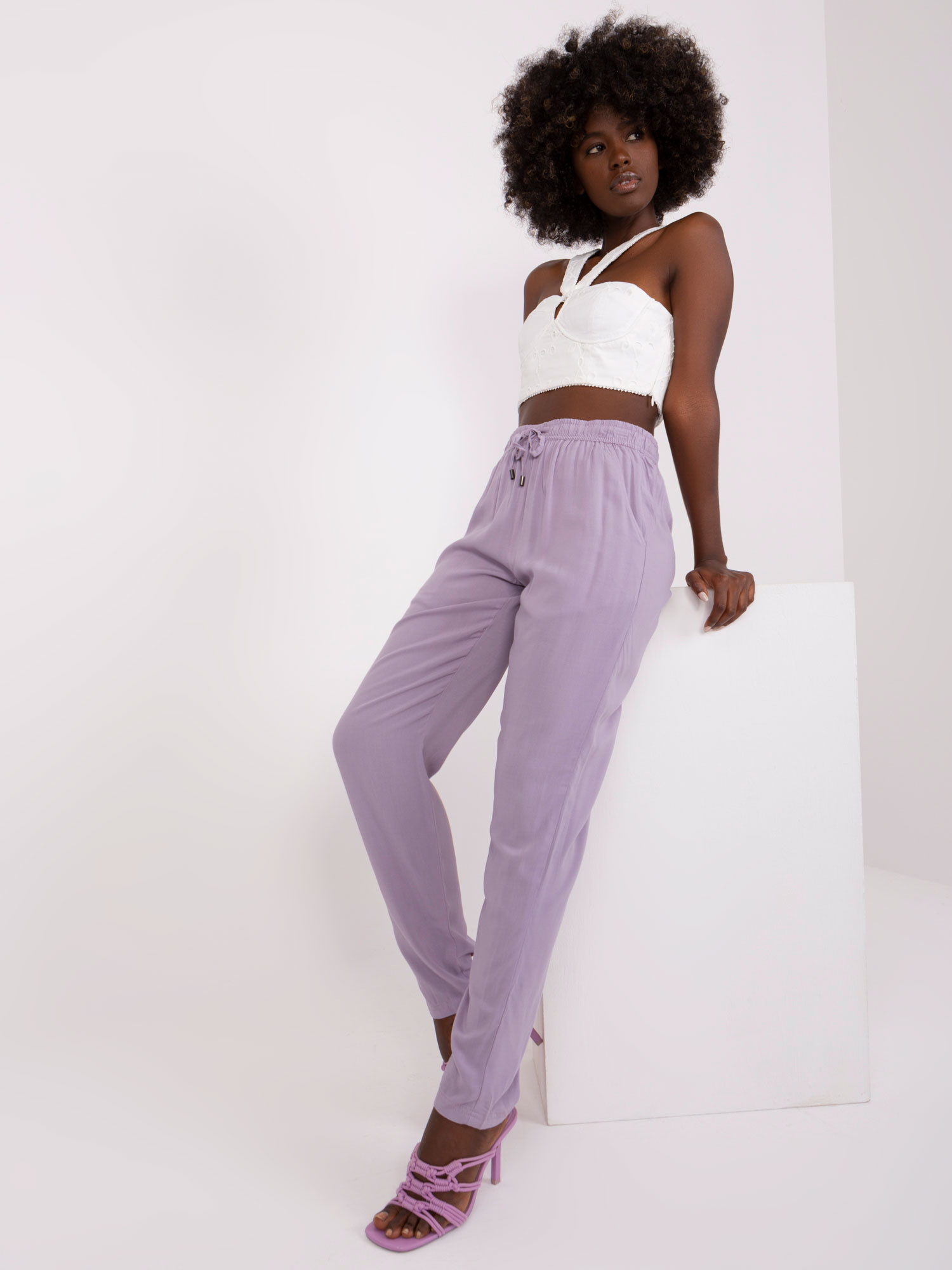 Pants-D73760M61869O-light purple