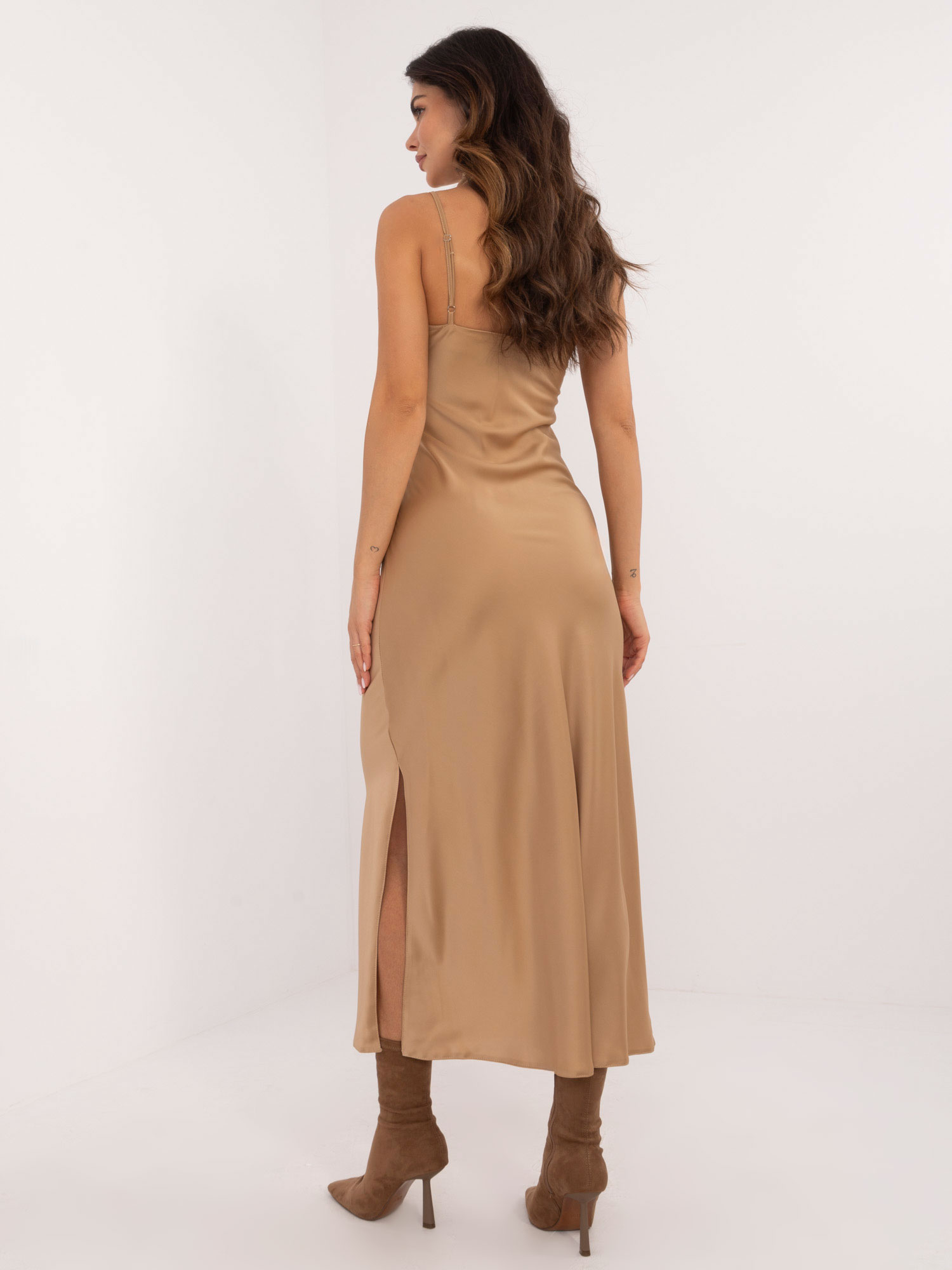 Dress-LK-SK-509715.51-camel