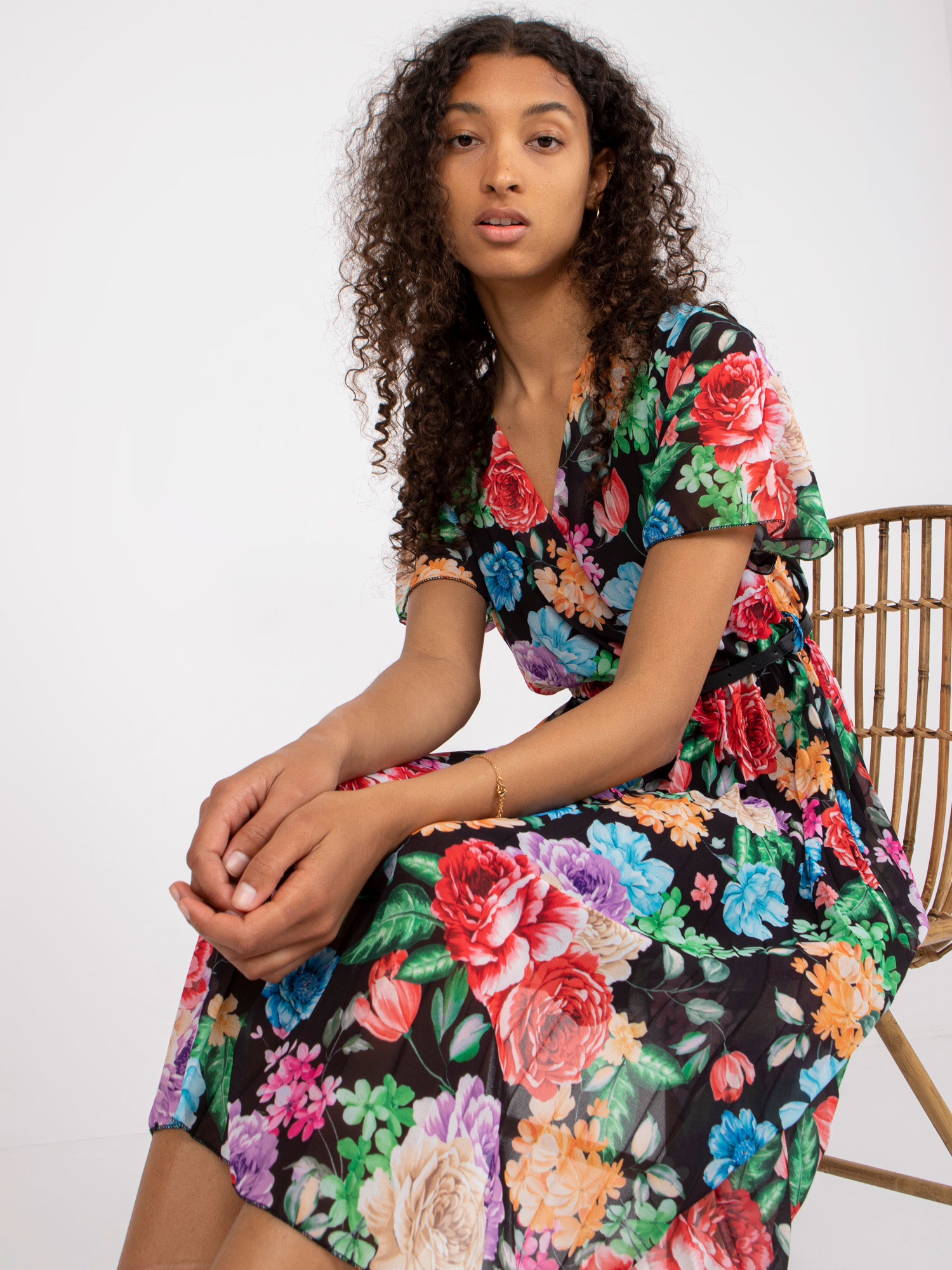 Dress-DHJ-SK-13162.92-black-red