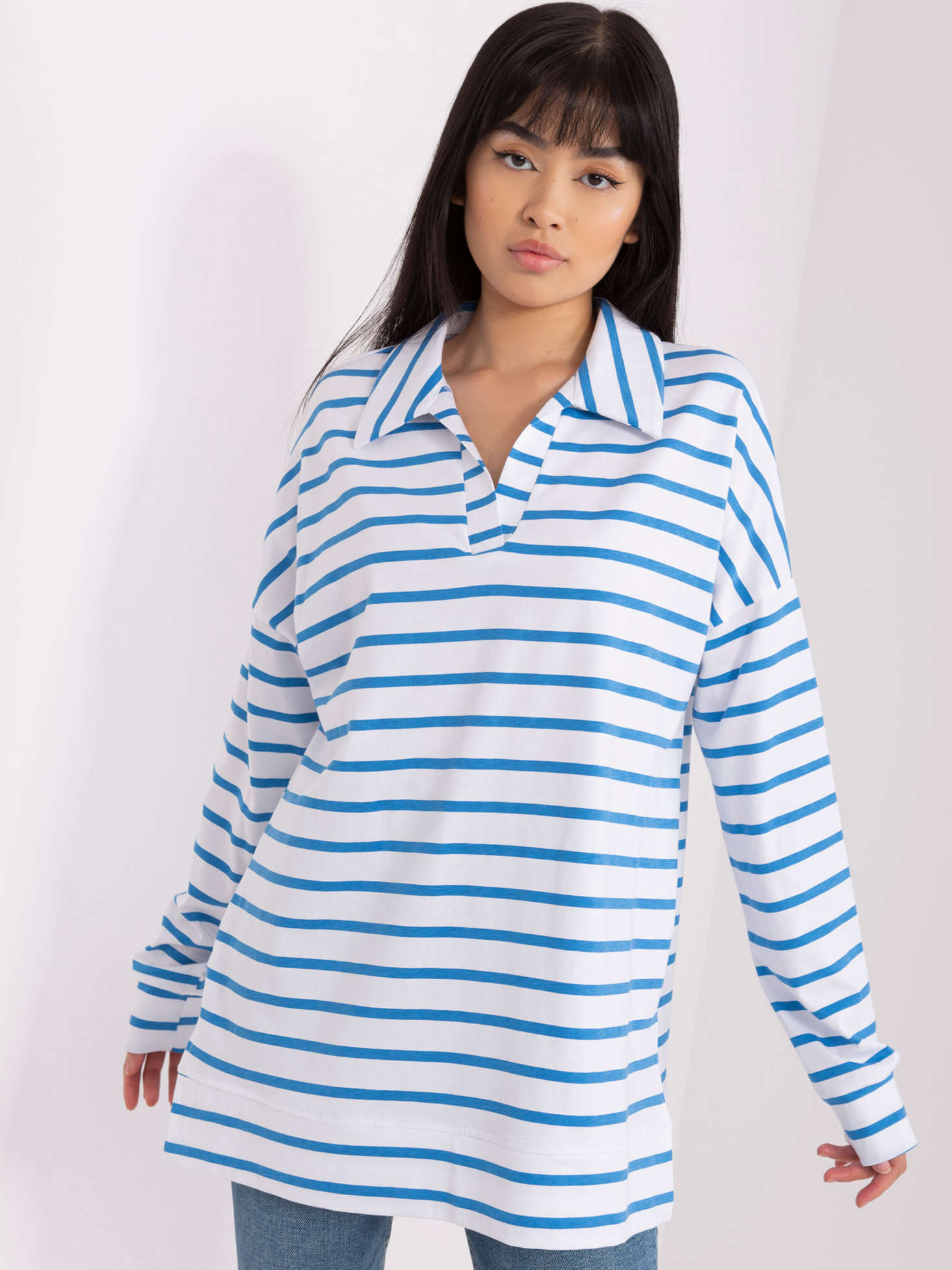 Blouse-LK-BZ-509314.83-white-blue