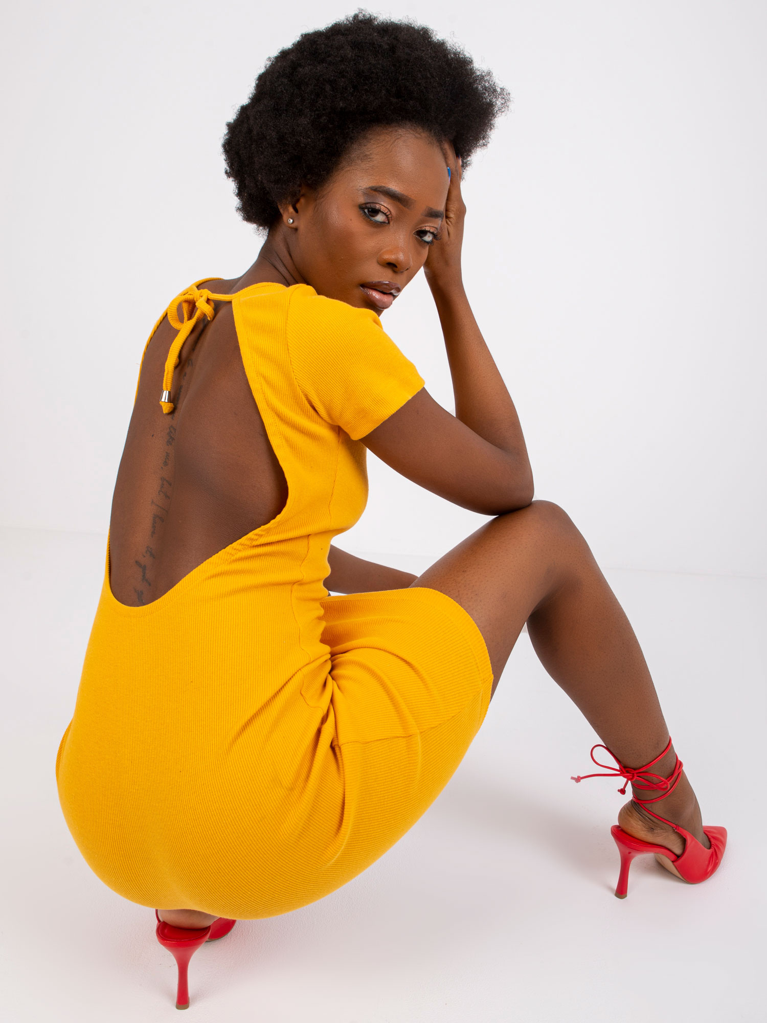 Dress-RV-SK-7527.96-Light Orange