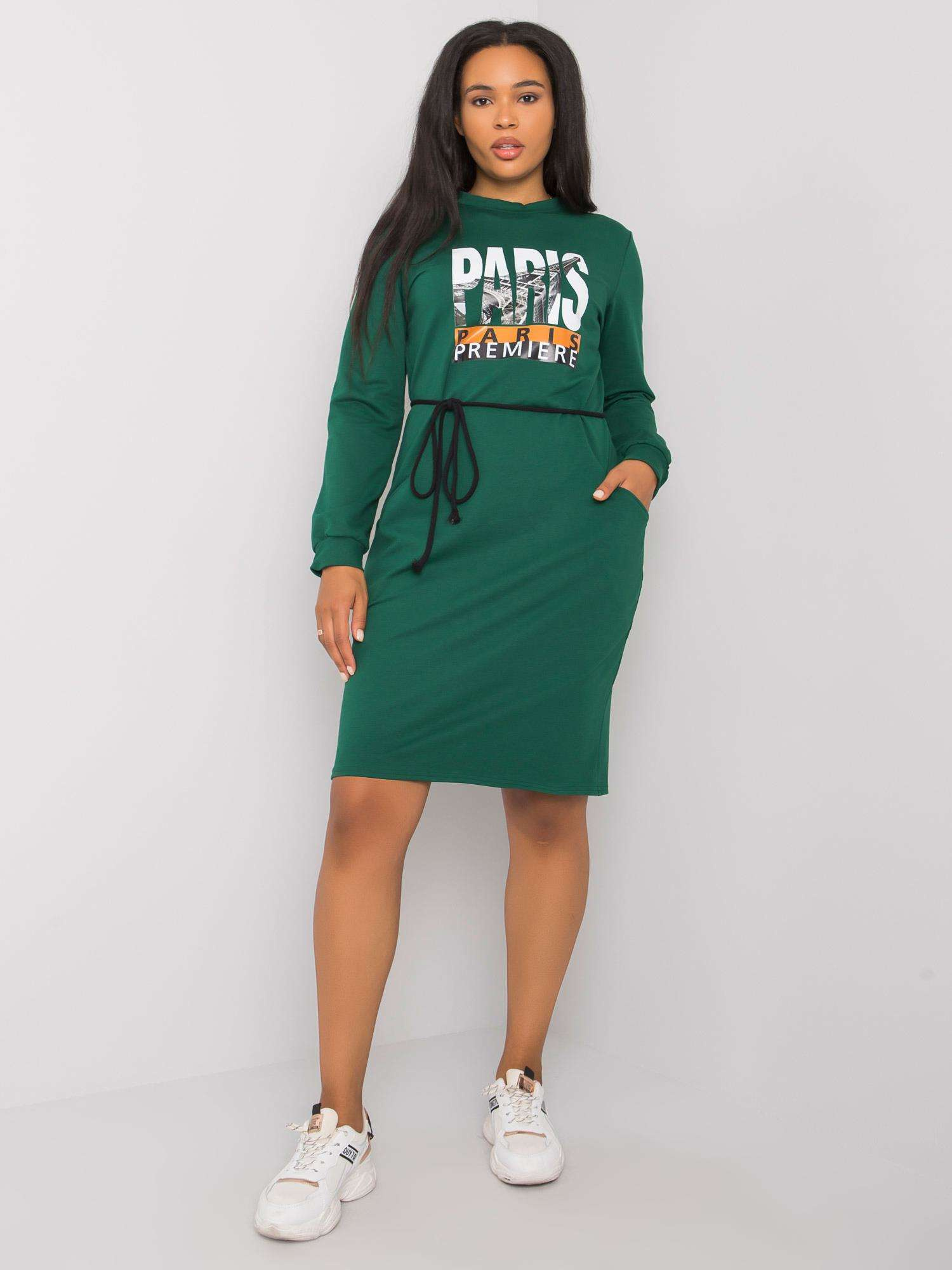 Dress-LK-SK-508299.30-dark green