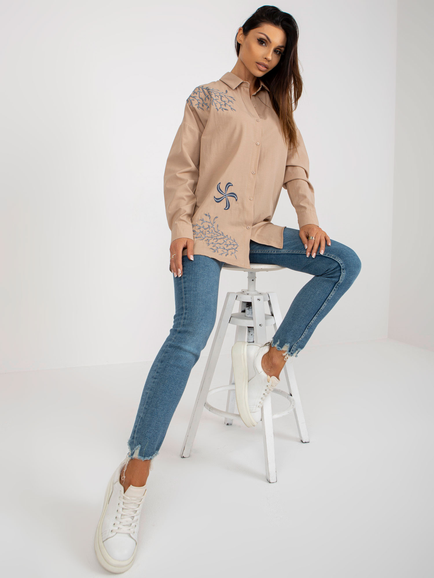 Shirt-TO-KS-7005.34P-beige