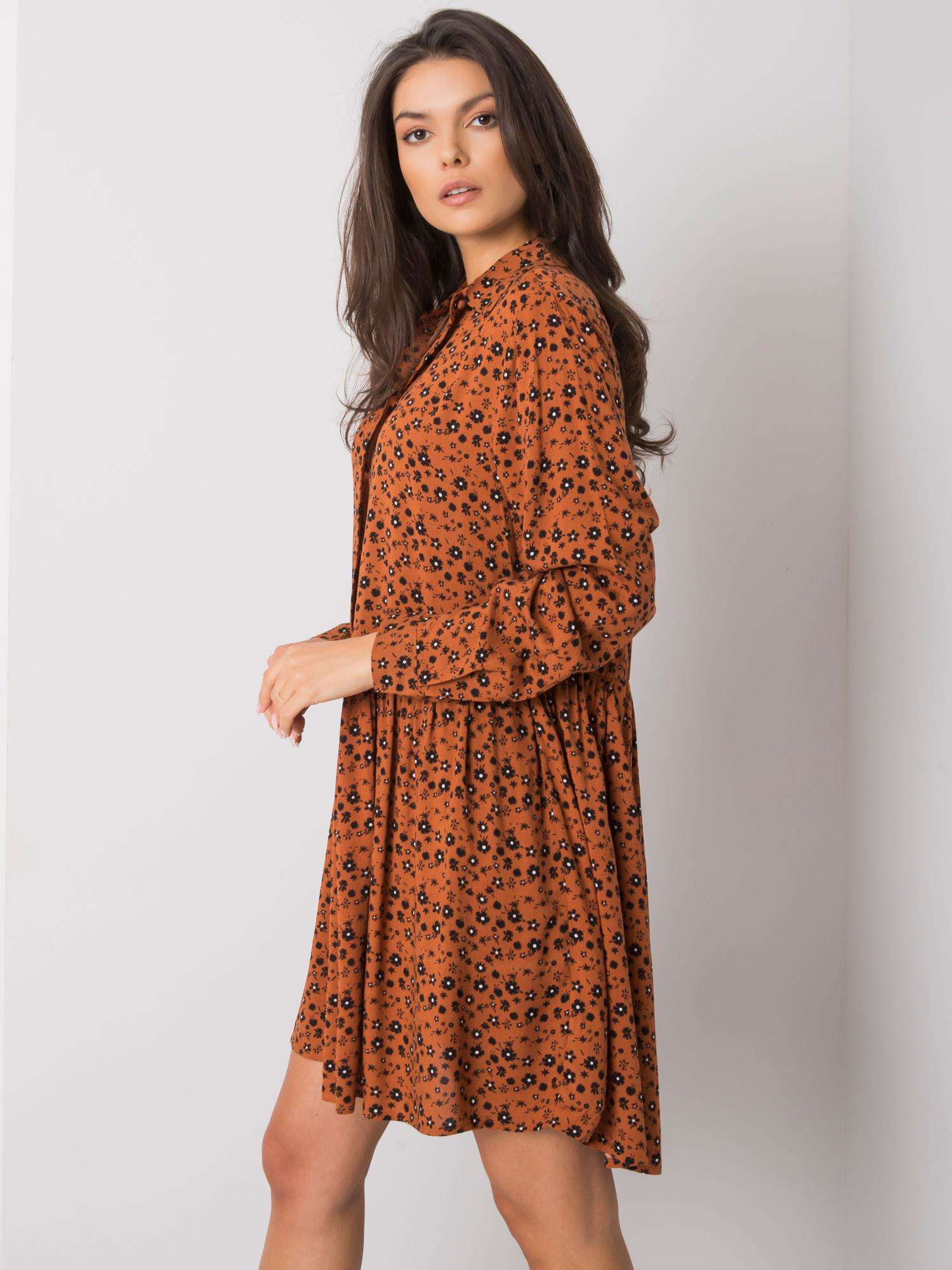 Dress-D73771M30227-light brown