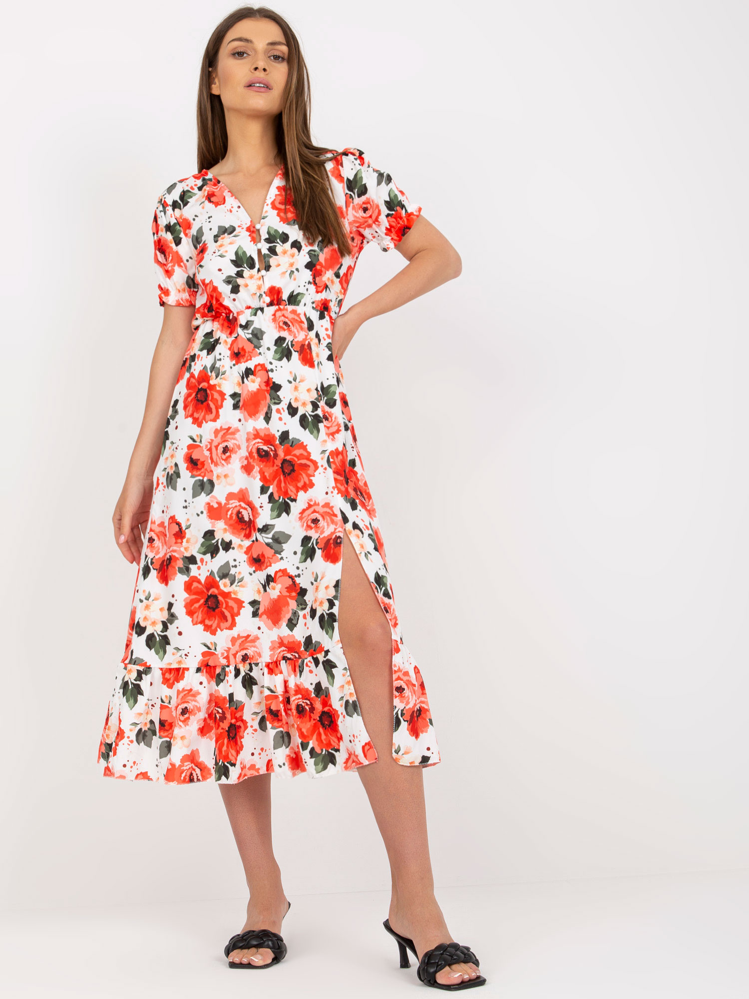 Dress-DHJ-SK-7006-5.77-white-red