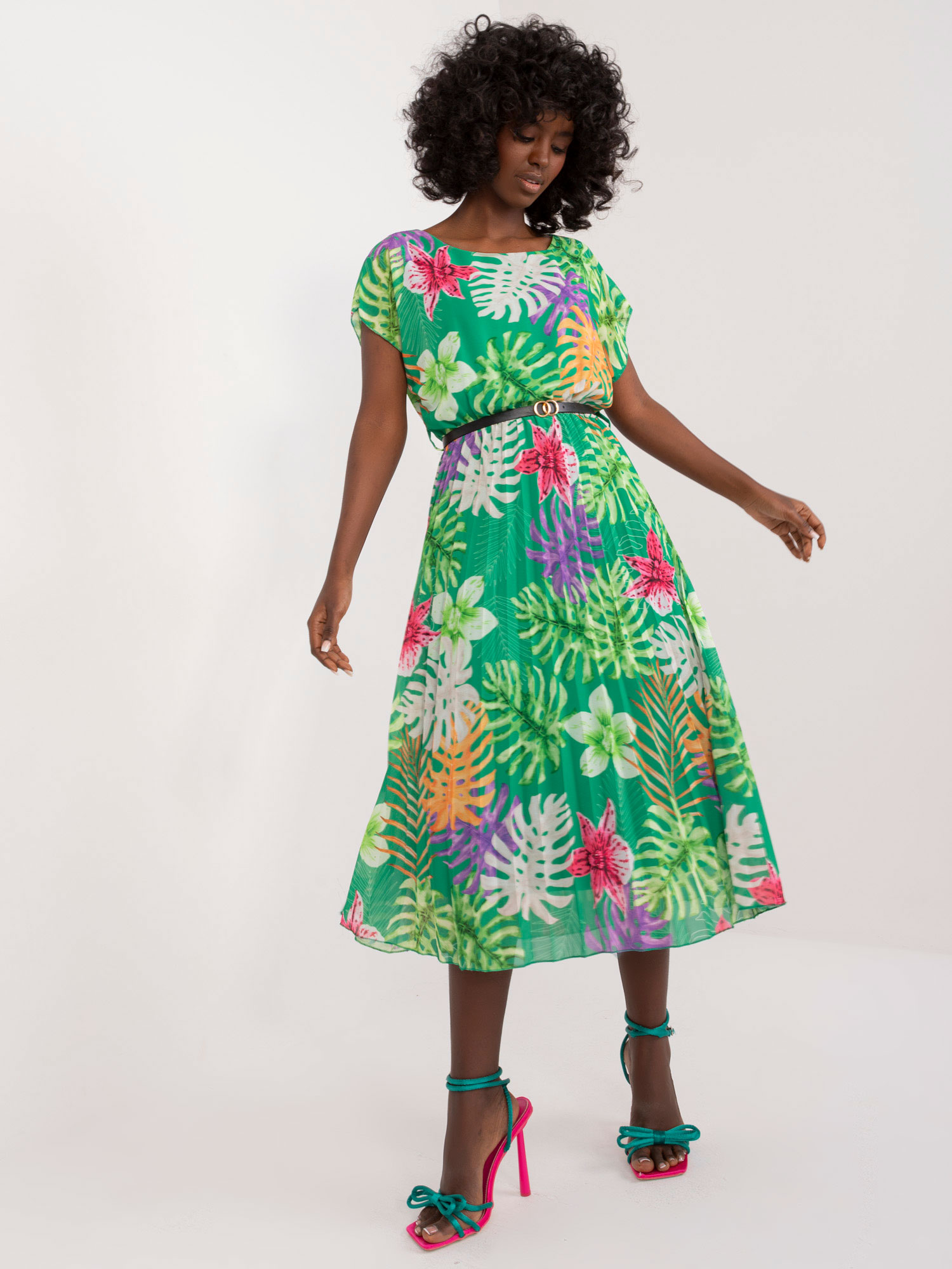 Dress-DHJ-SK-8839-3.30-Green