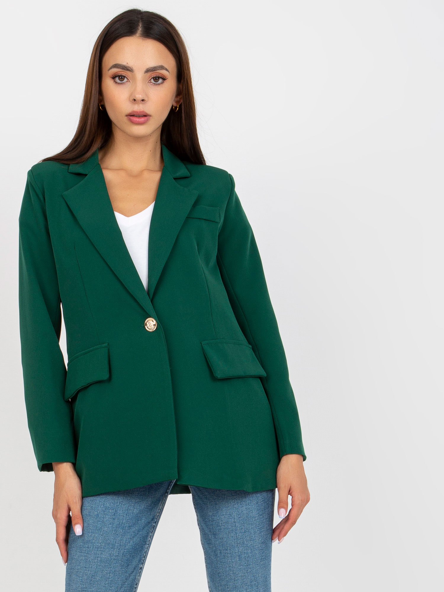 Blazer-DHJ-MA-15556.22X-Dark Green