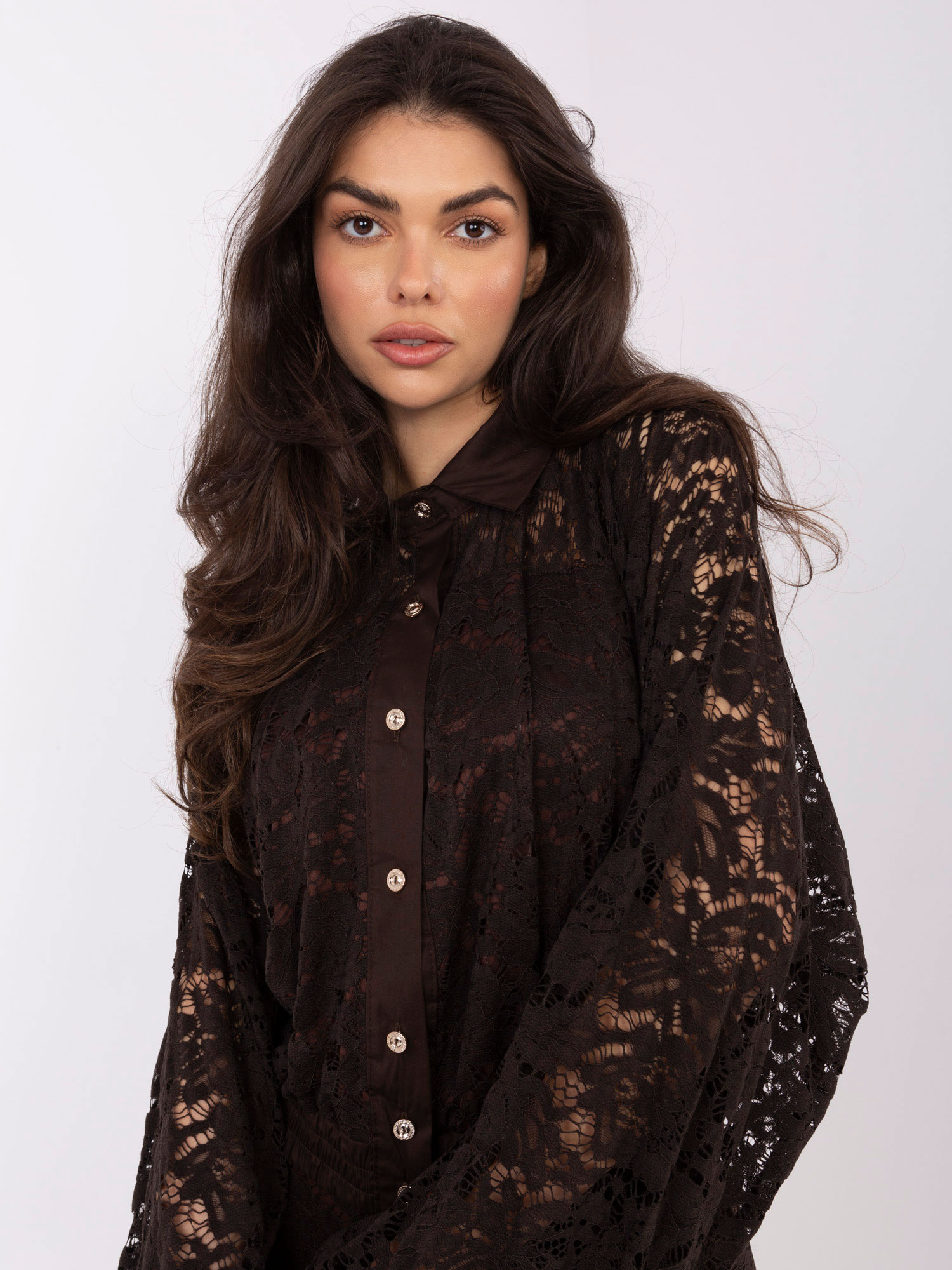 Shirt-MI-KS-C239.78-dark brown