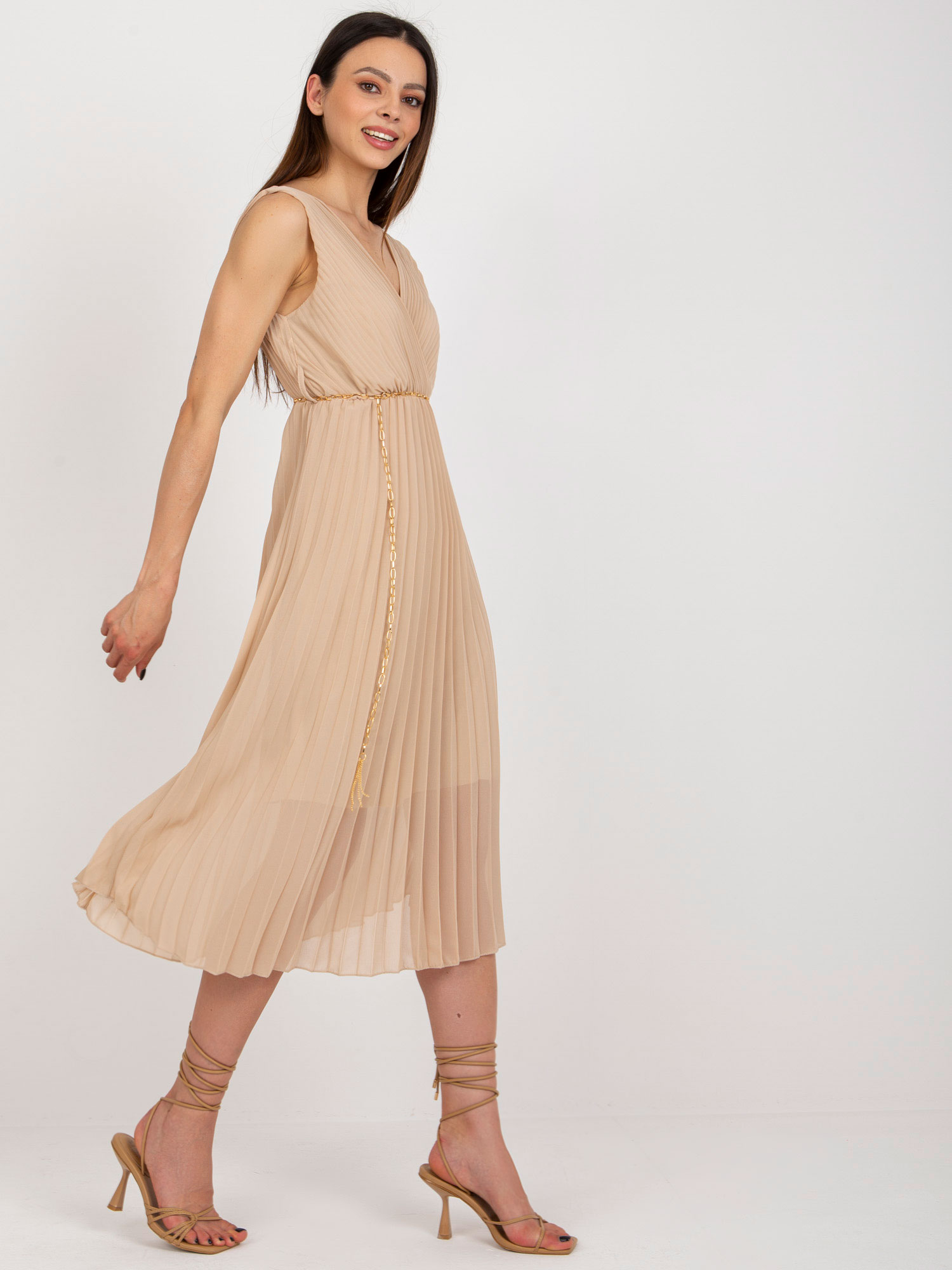 Dress-DHJ-SK-13168.21X-beige