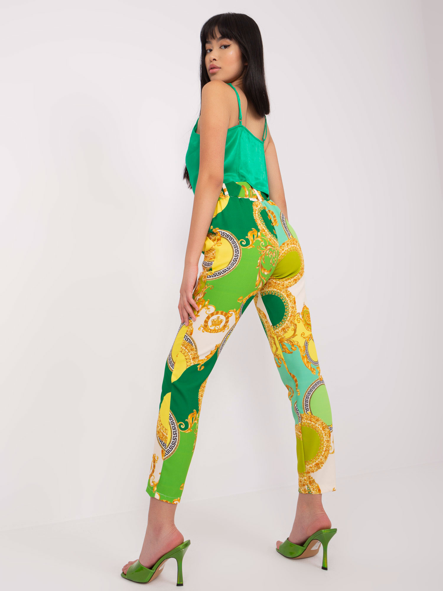 Pants-DHJ-SP-12787D.11-light green