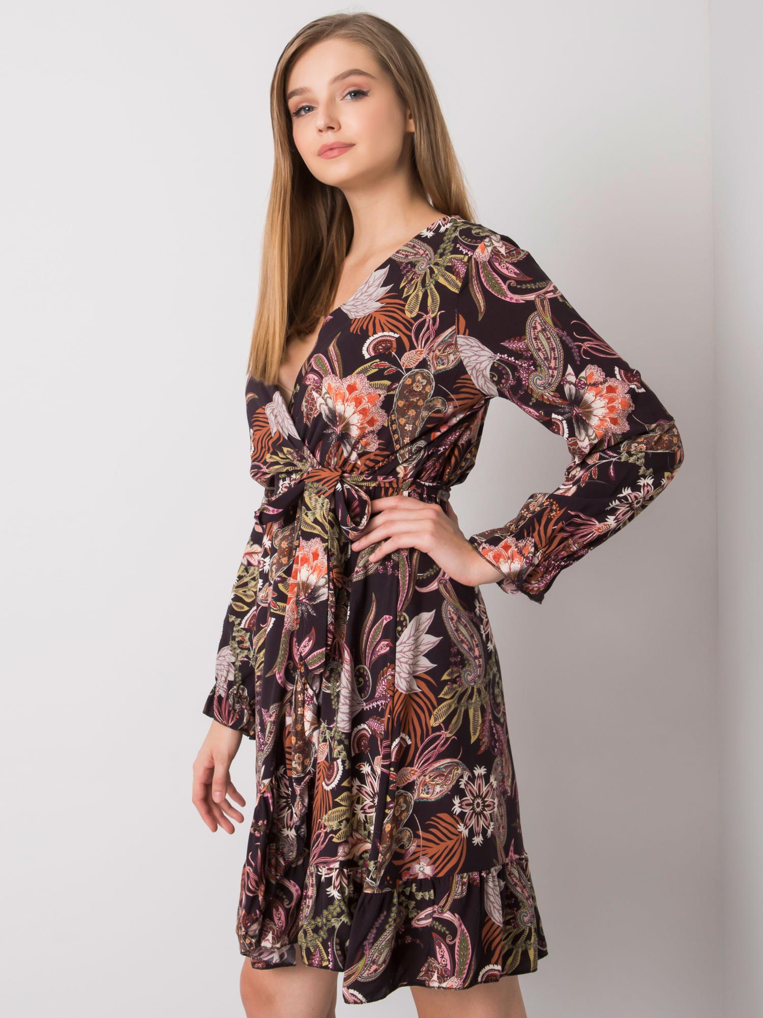 Dress-TW-SK-BI-H2515.38X-black-beige