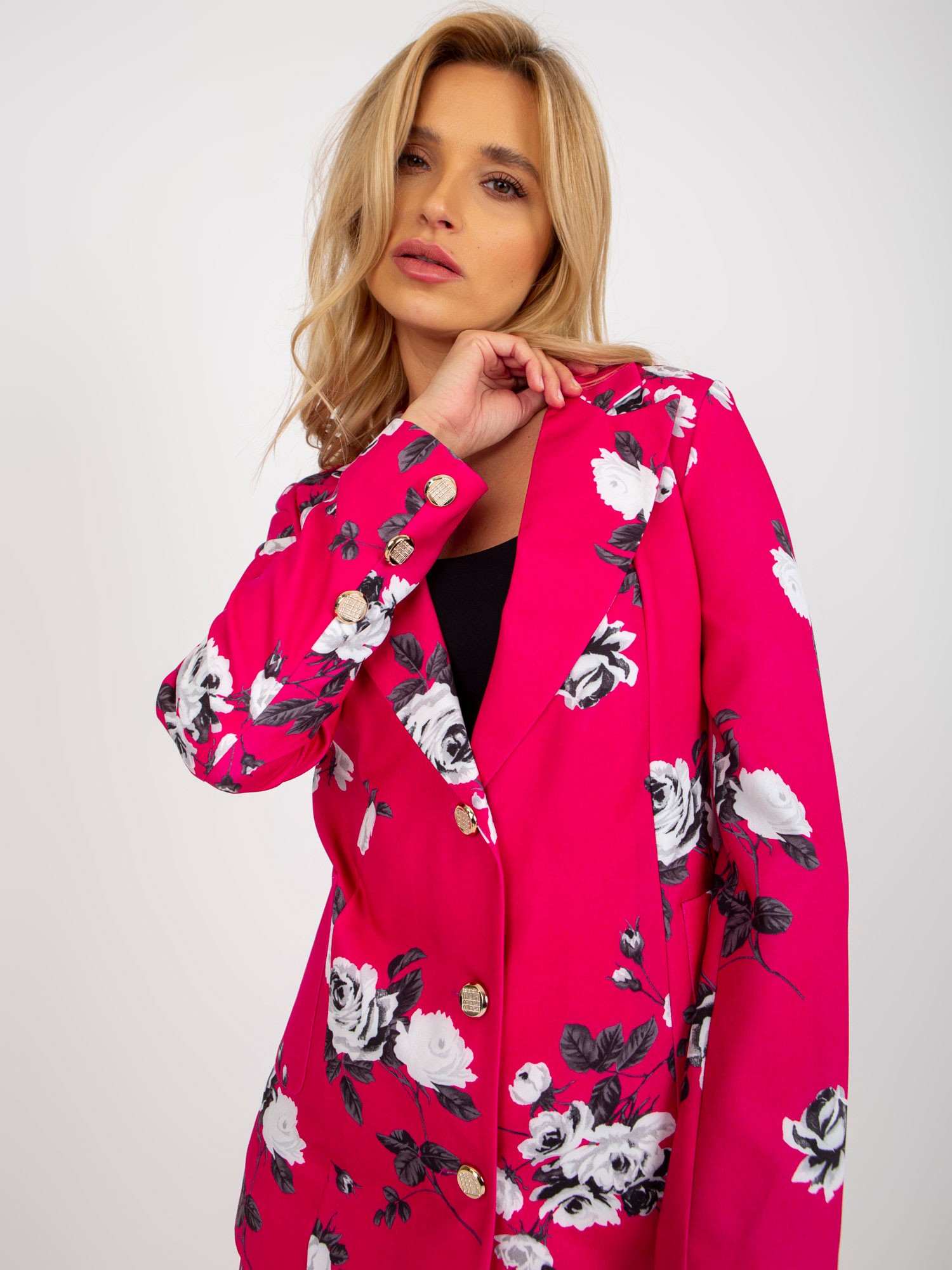Blazer-LK-MA-508918.18P-Fuchsia