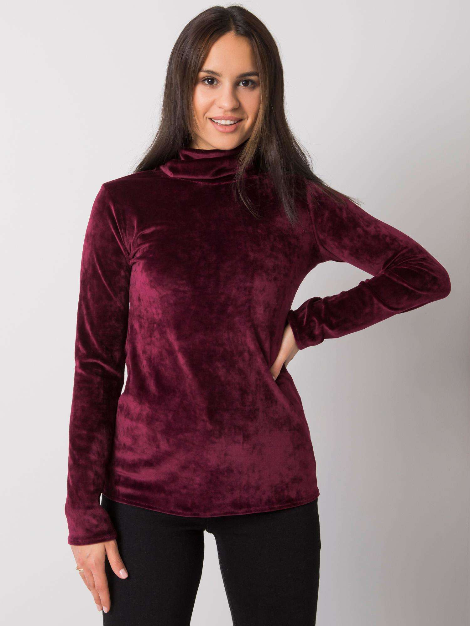 Blouse-LK-BZ-508410.07P-burgundy