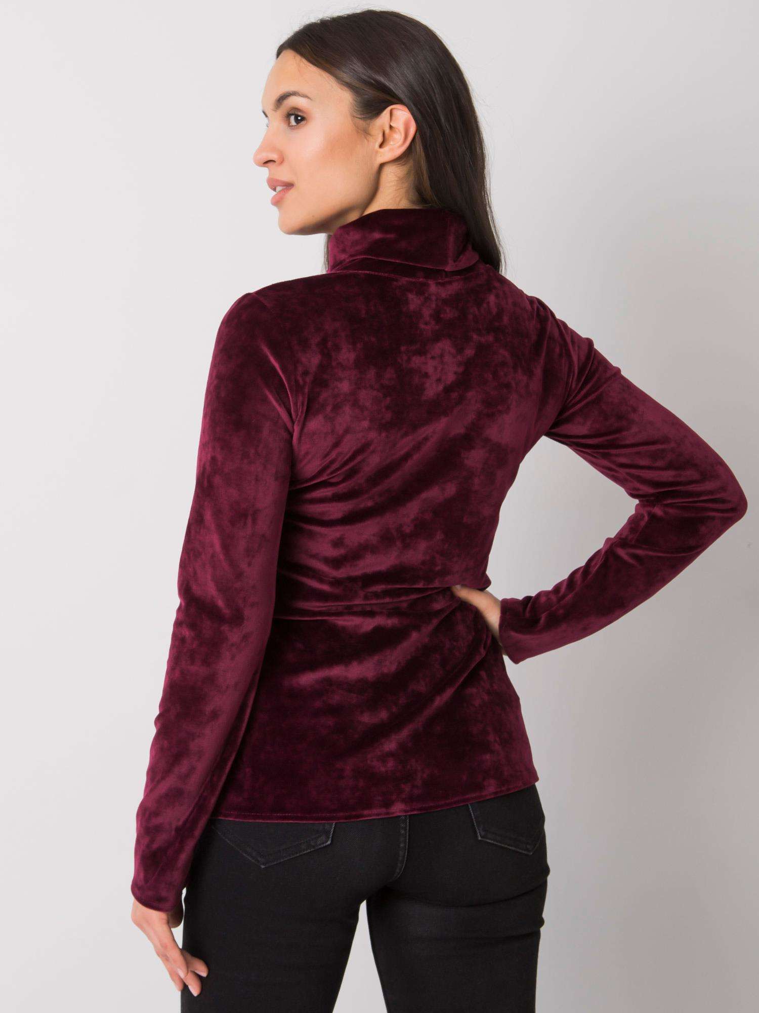 Blouse-LK-BZ-508410.07P-burgundy