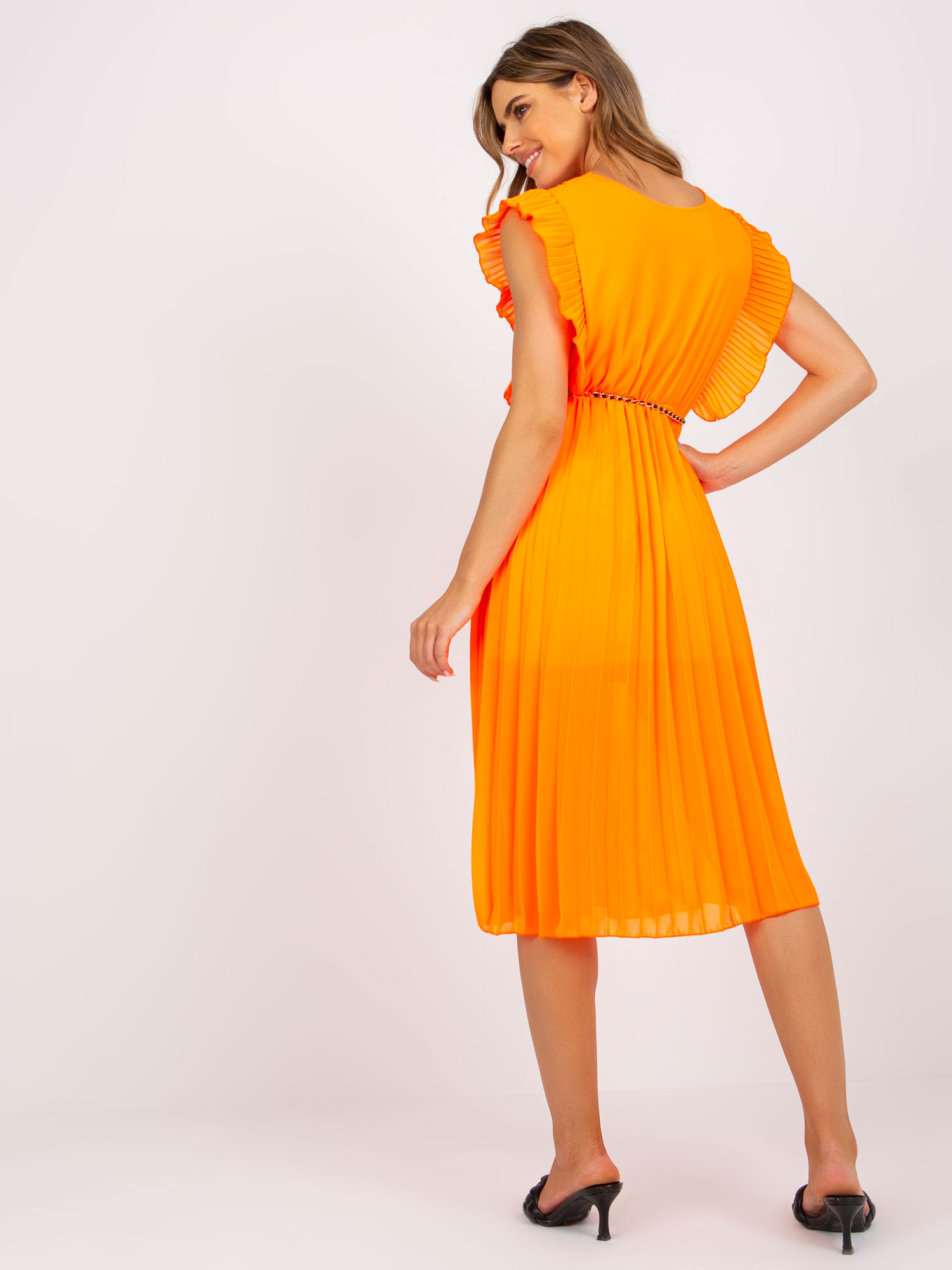 Dress-DHJ-SK-1155.85-fluo orange