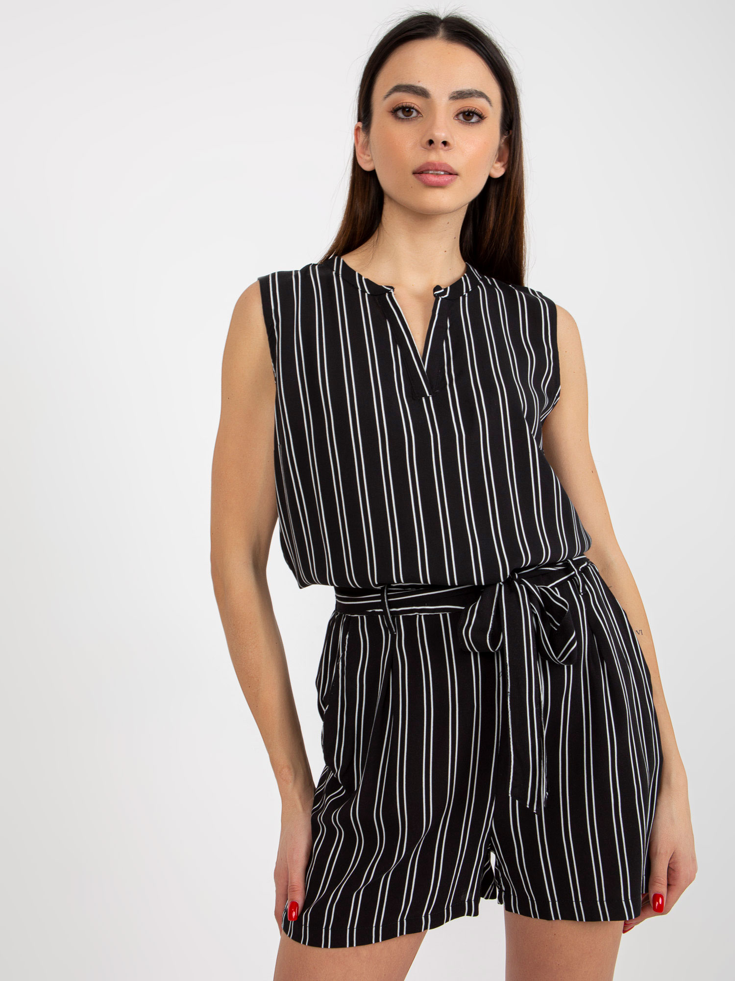 Blouse-D73771R11115A-black