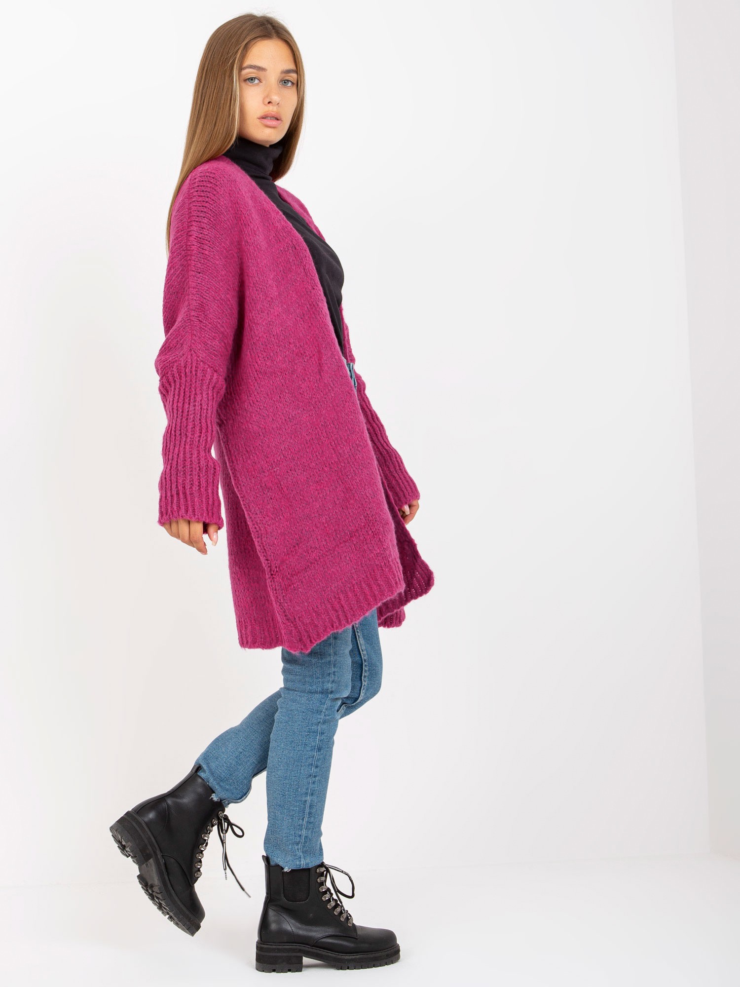 Cardigan-TW-SW-BI-M2201.87-fuchsia