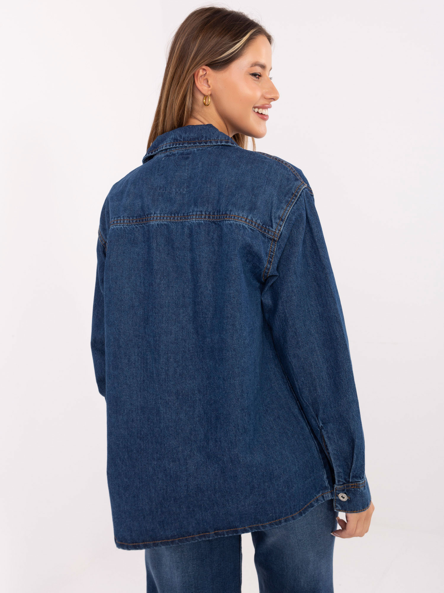 Shirt-D80026BI11280M314-dark blue