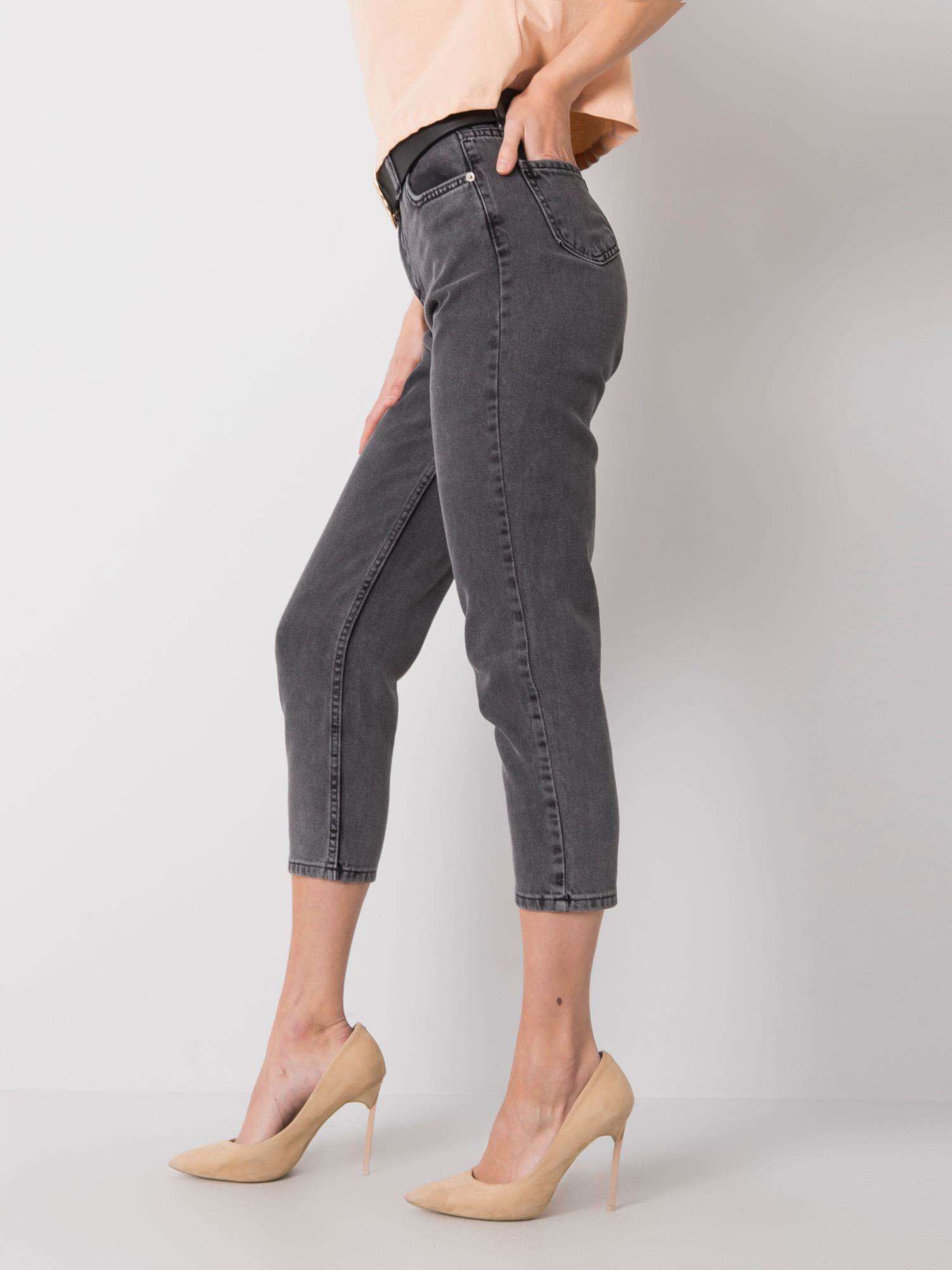 Jeans trousers-320-SP-2764.08P-dark grey