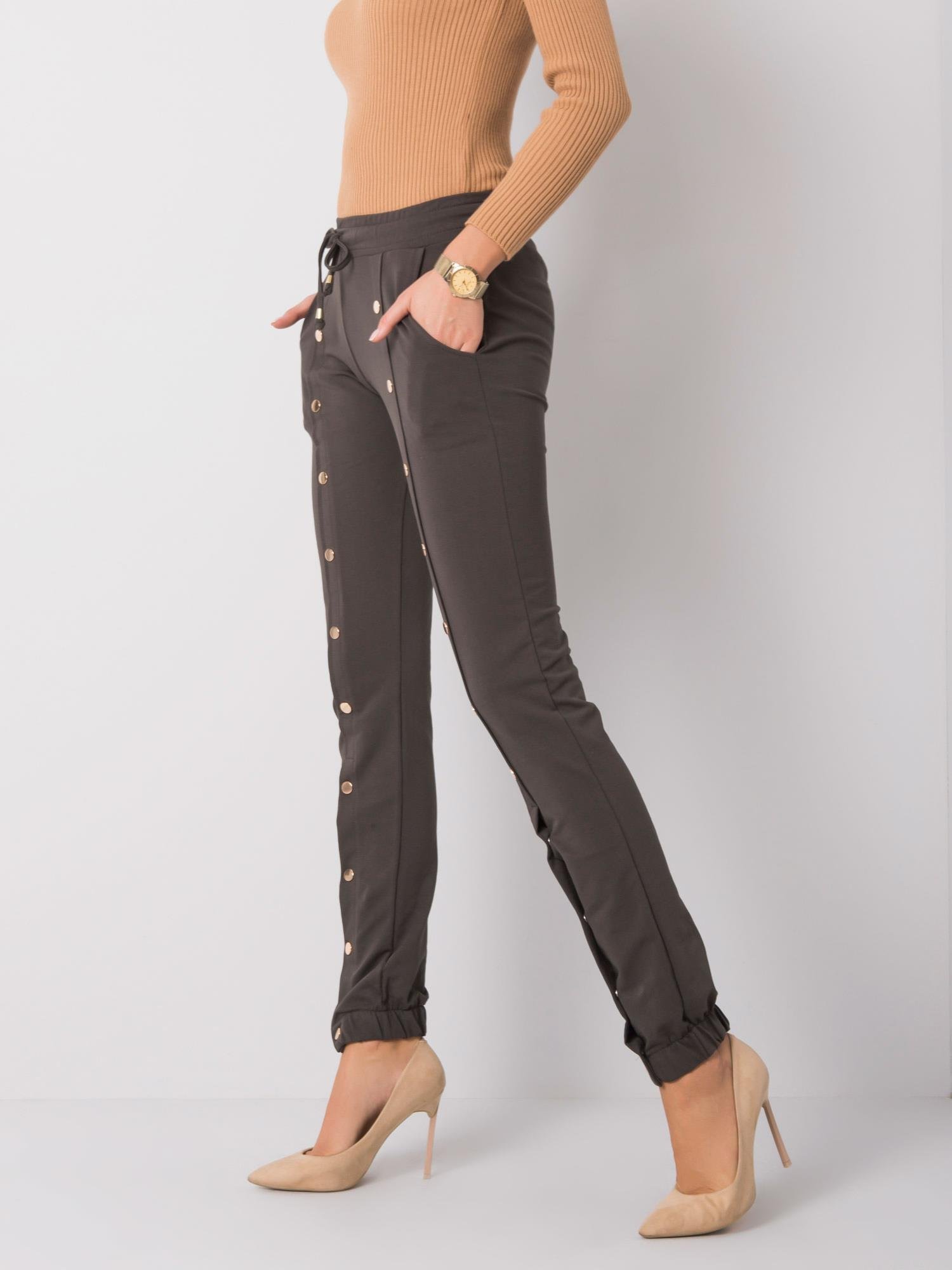 Sweatpants-RV-DR-6016.08-dark khaki