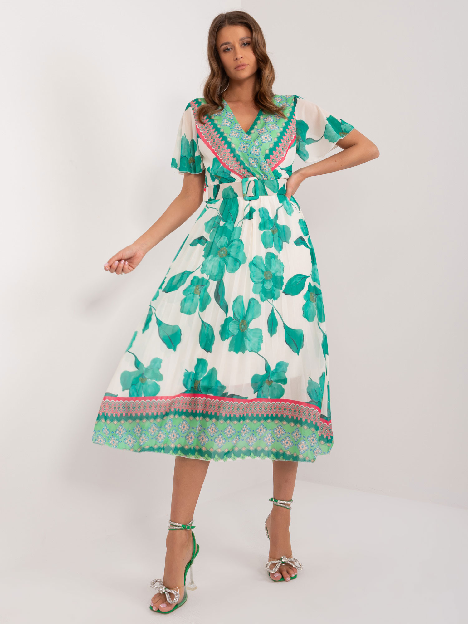 Dress-DHJ-SK-11331-5.19-green