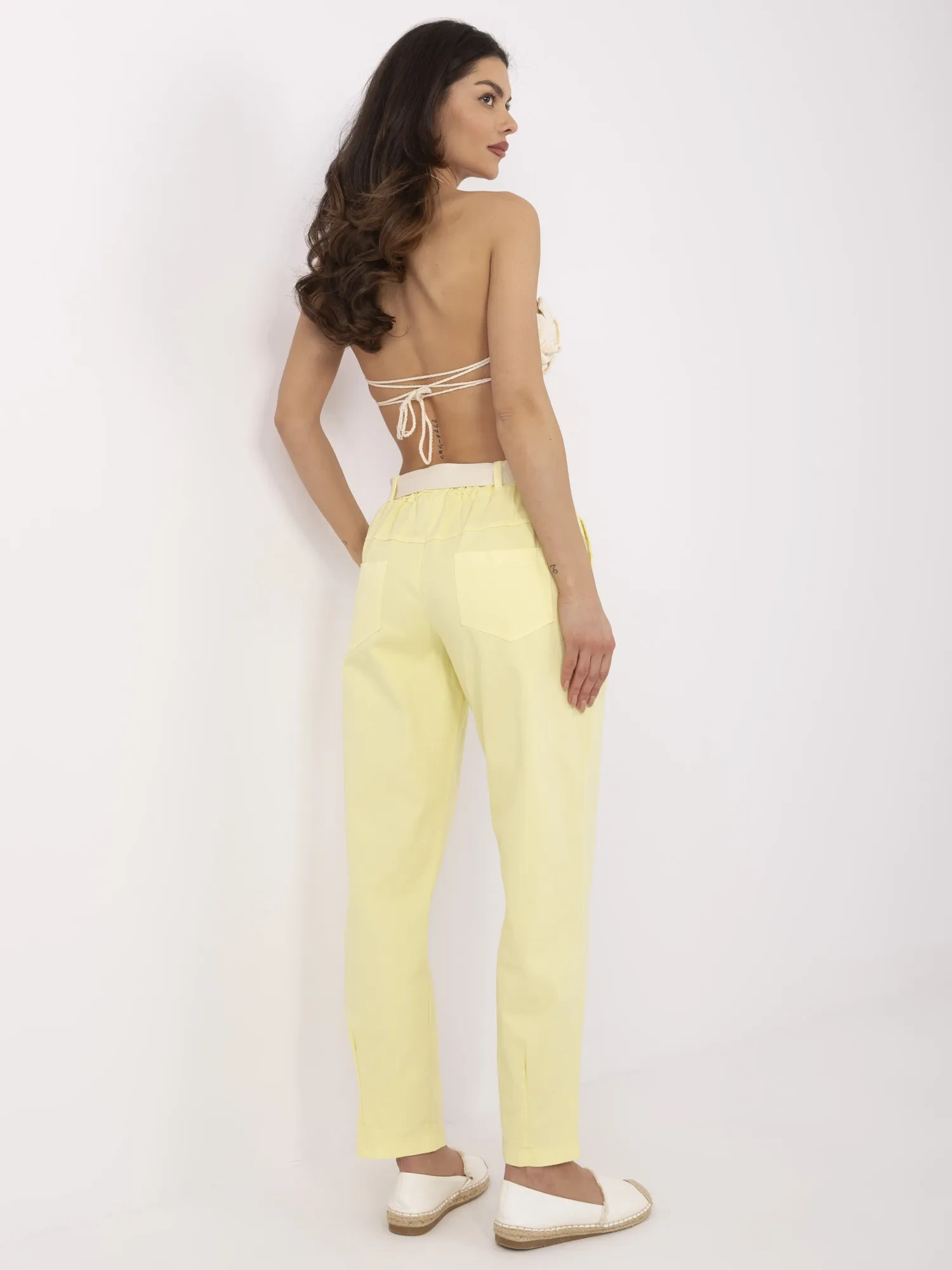 Pants-DHJ-SP-20506.79-Light Yellow