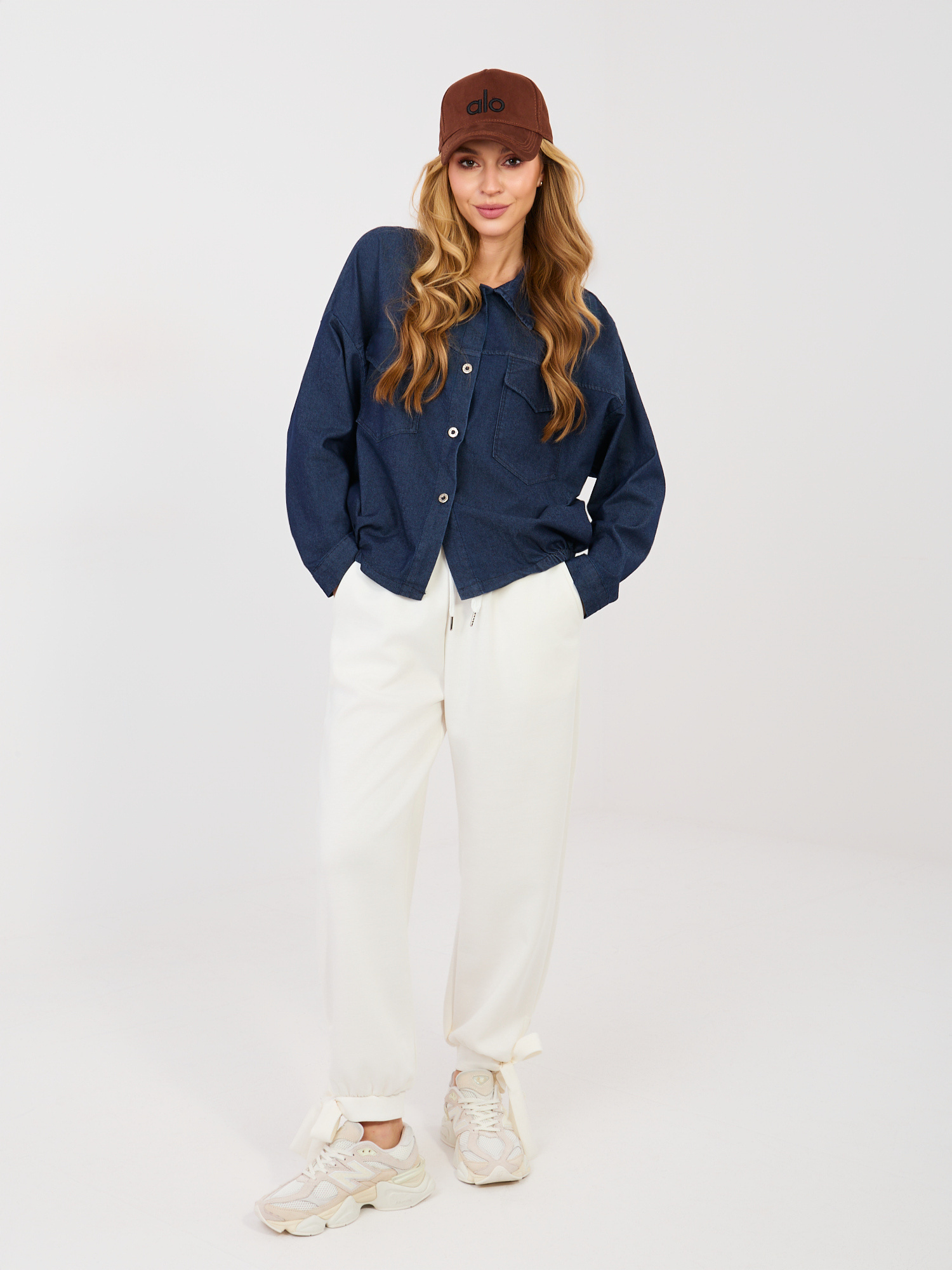 Dámska rifľová košeľa