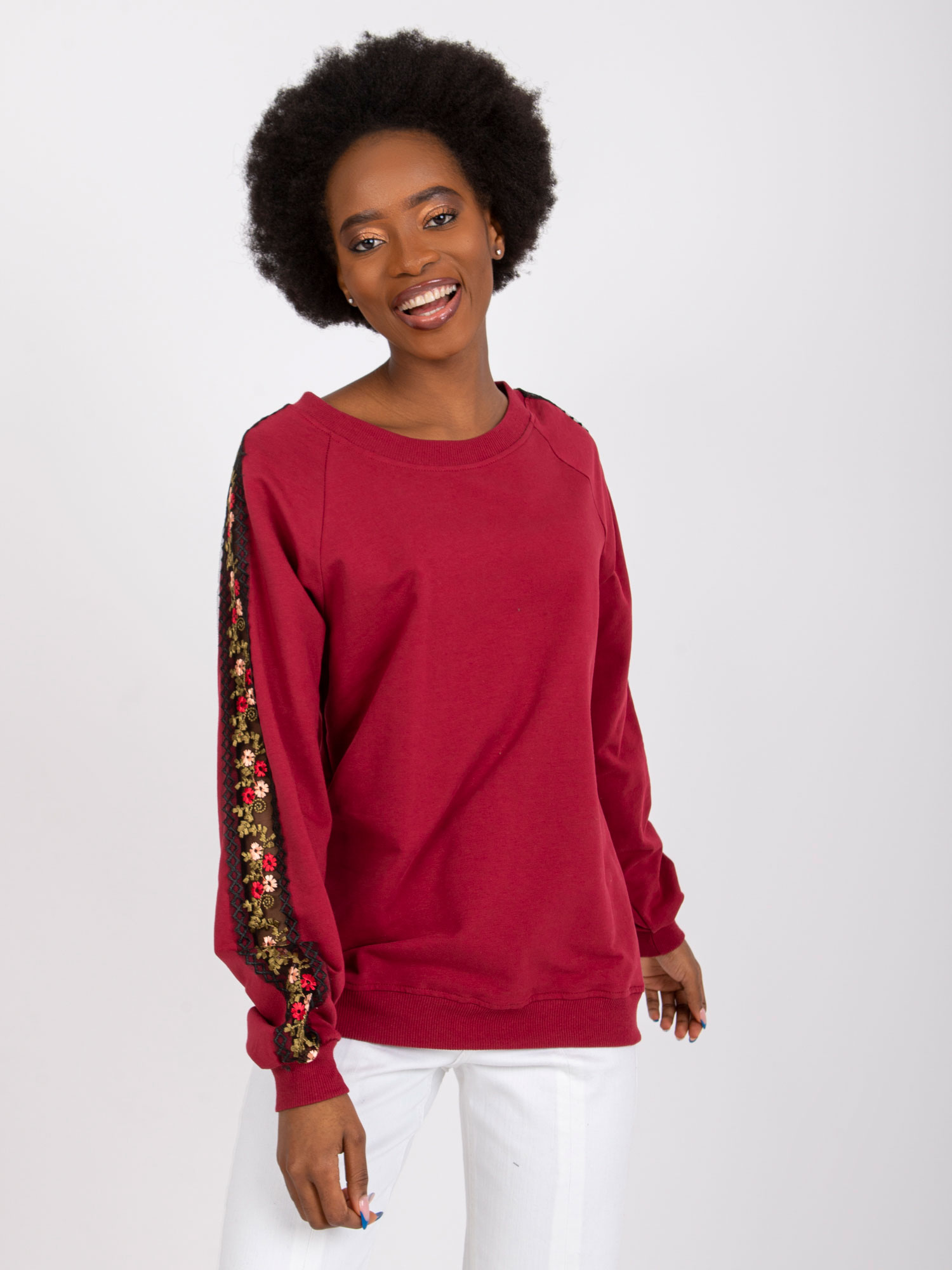Sweatshirt-RV-BL-7458.16-burgundy