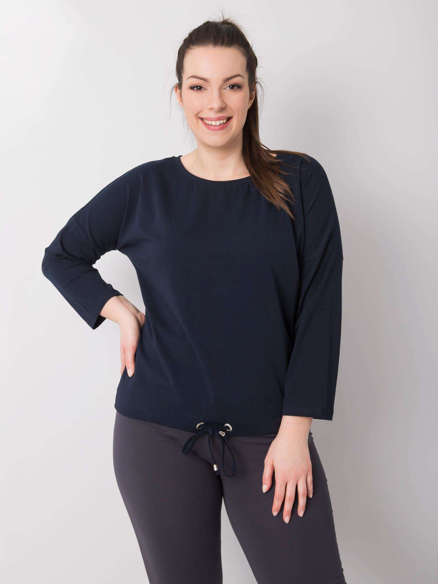 Blouse-RV-BZ-6294.06P-navy blue