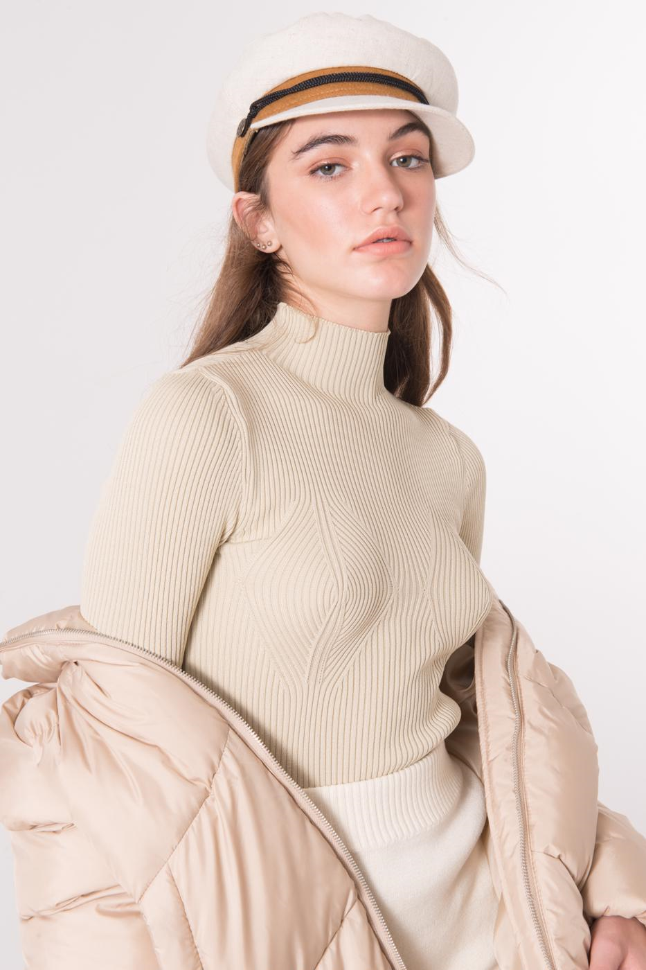 Sweater-15817-light beige