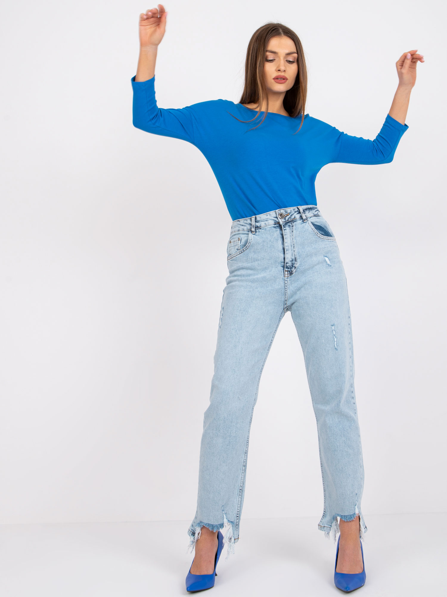 Blouse-RV-BZ-4661.57P-dark blue