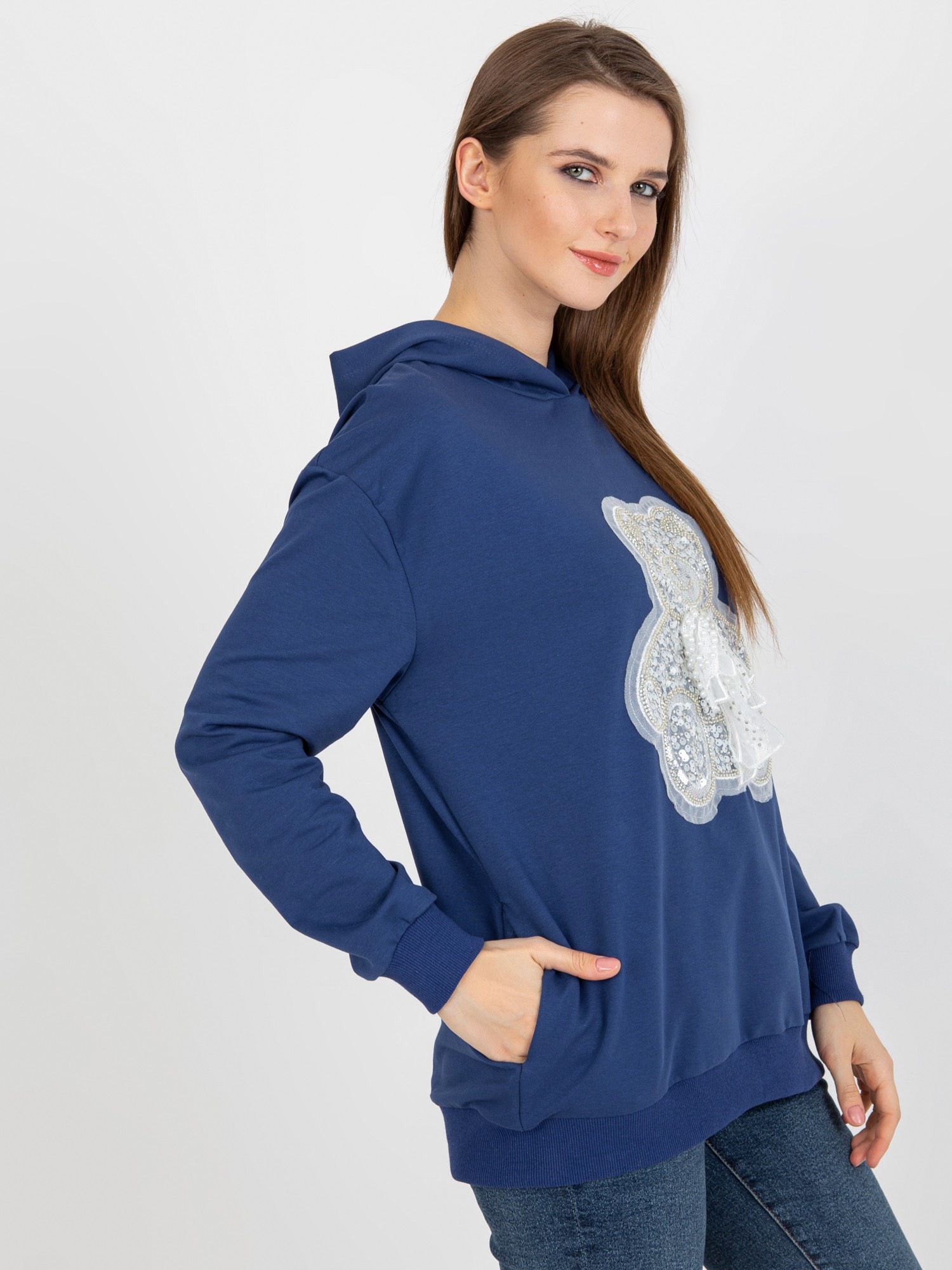 Sweatshirt-FA-BL-8436.40-navy blue