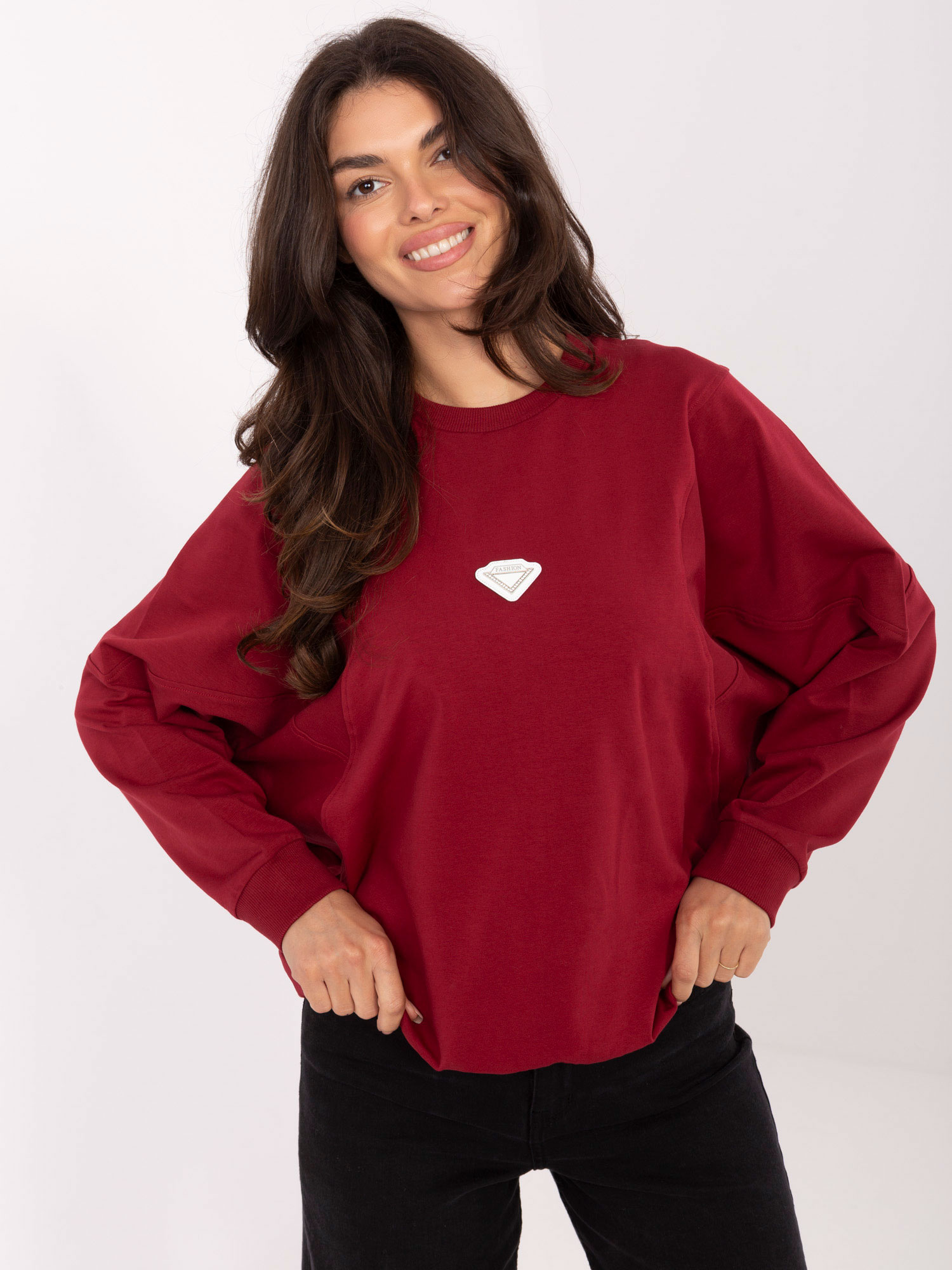 Sweatshirt-RV-BL-A877.19P-burgundy