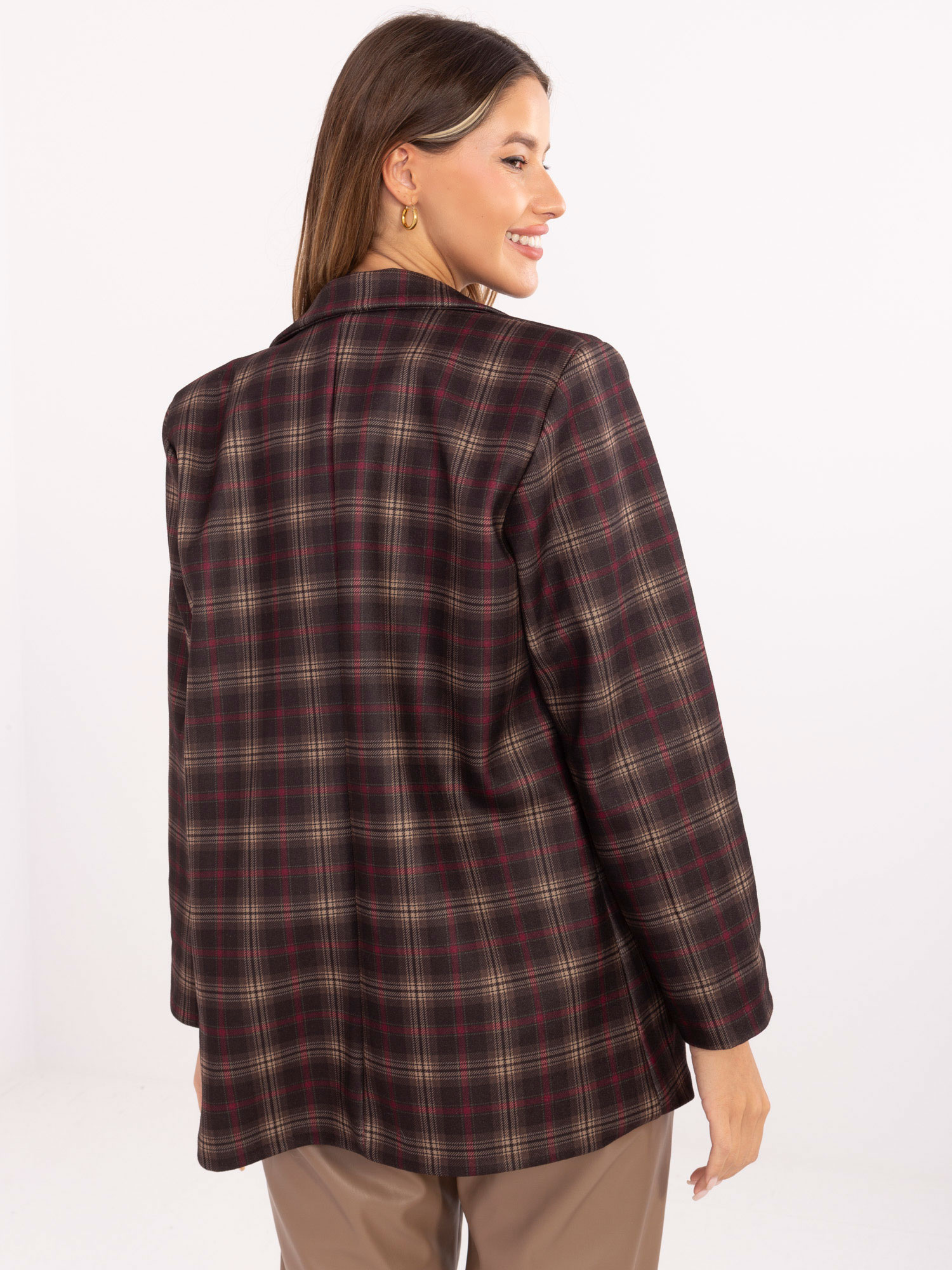 Blazer-IT-MA-21739.16P-dark brown