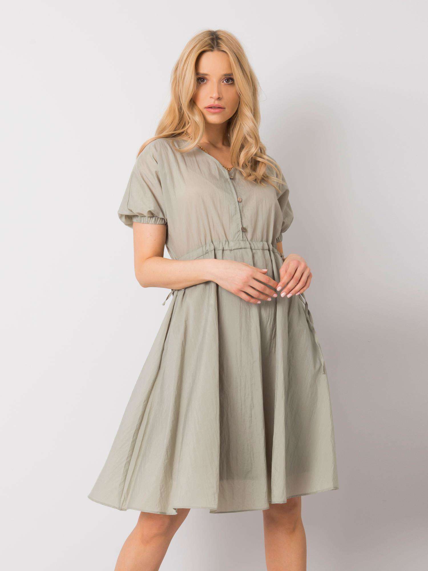 Dress-217-SK-25663.03-khaki