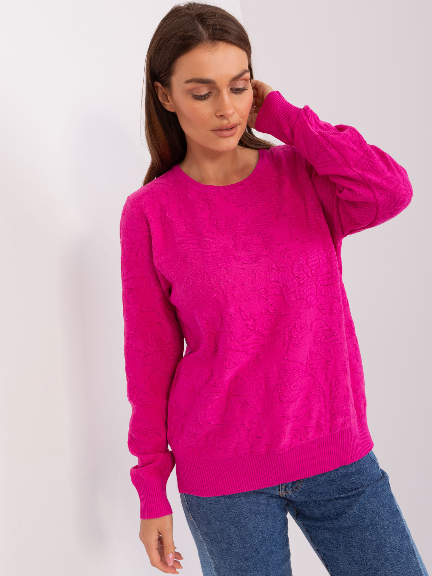Sweater-AT-SW-2231A.00P-fuchsia