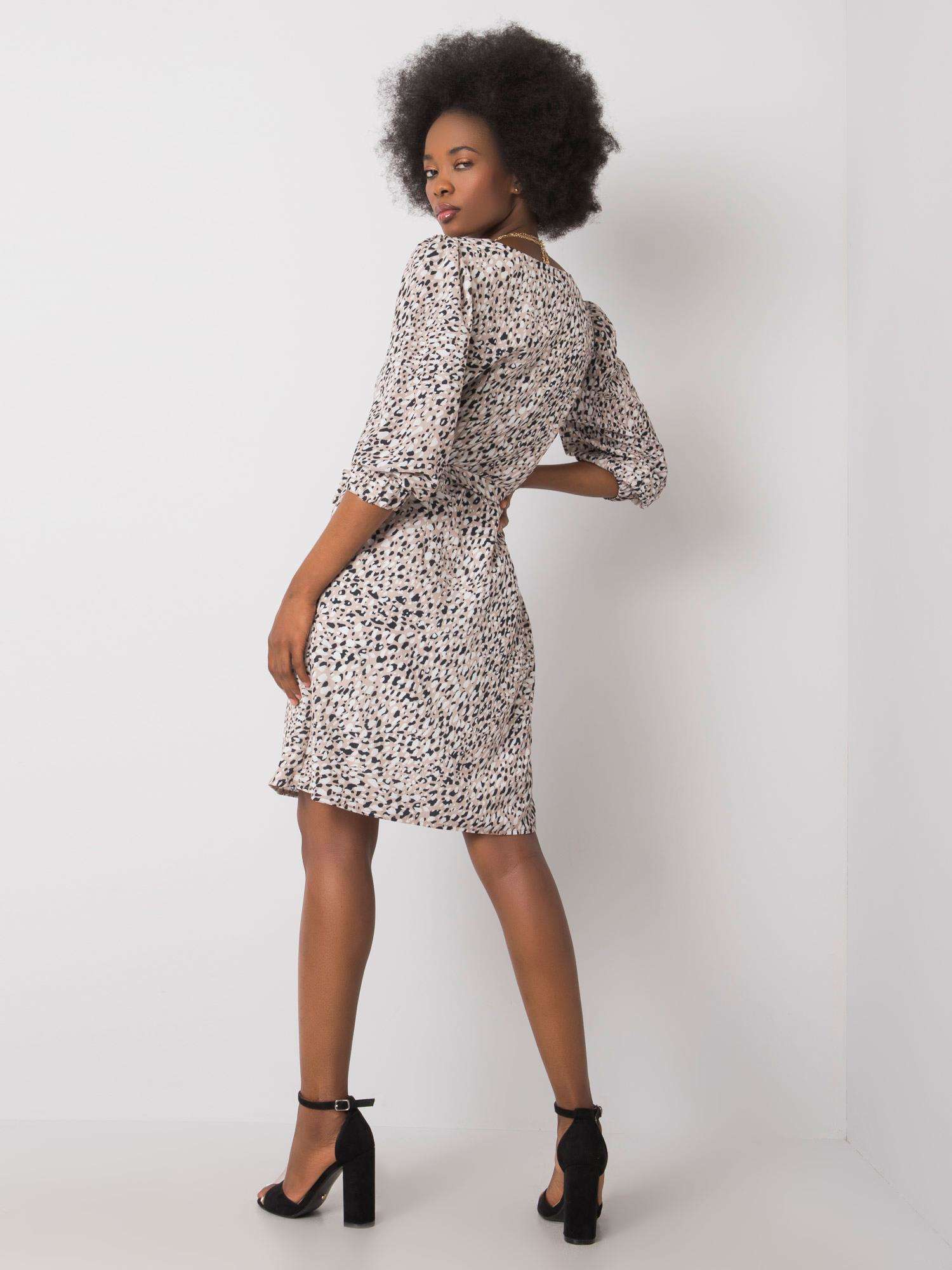 Dress-LK-SK-508079.47P-black-beige