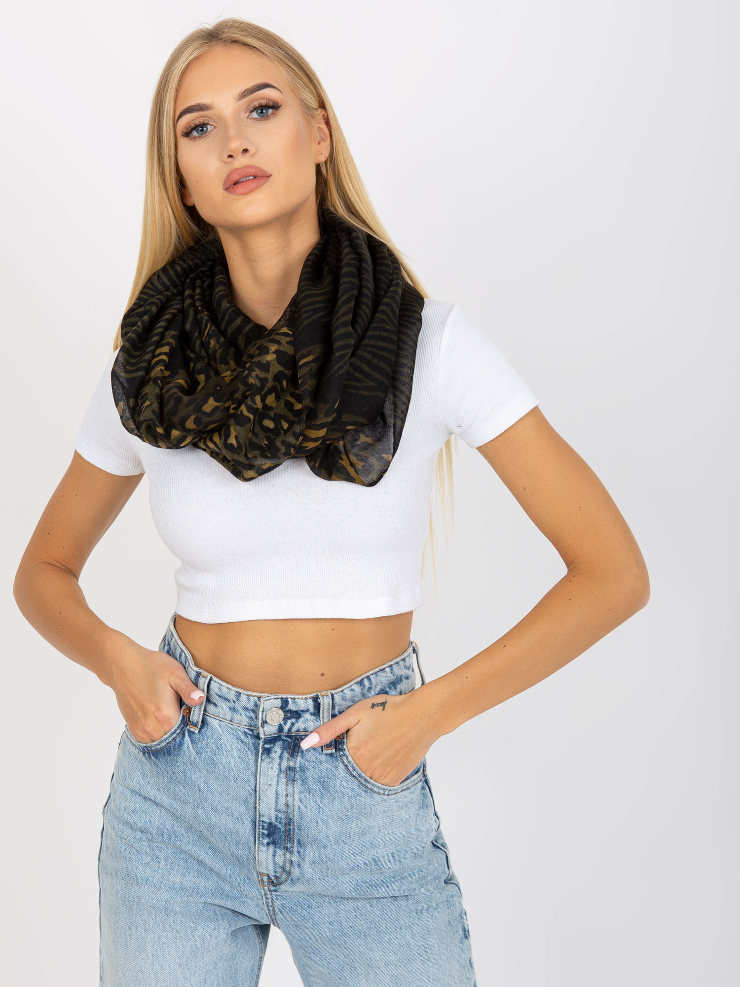 Scarf-AT-KM-S-6221-khaki