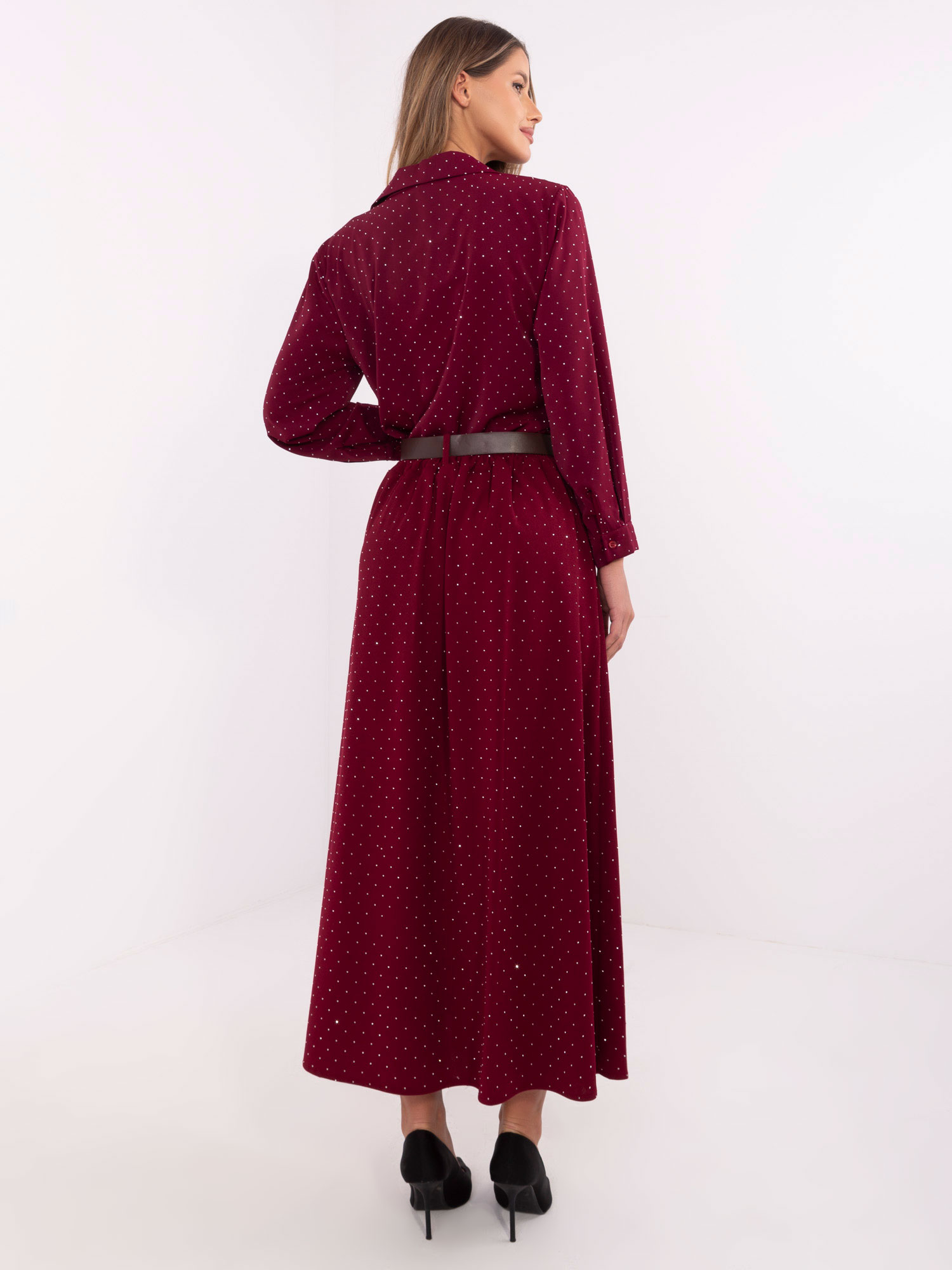 Skirt-DHJ-SD-19720-1.32-burgundy