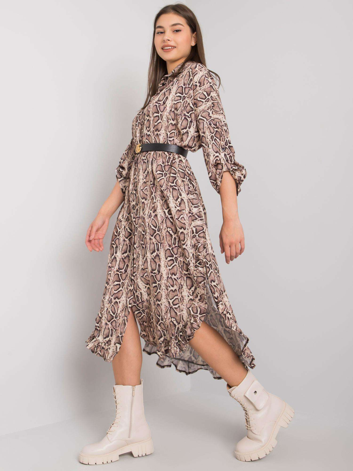 Dress-TW-SK-BI-32556-1.62P-black-beige