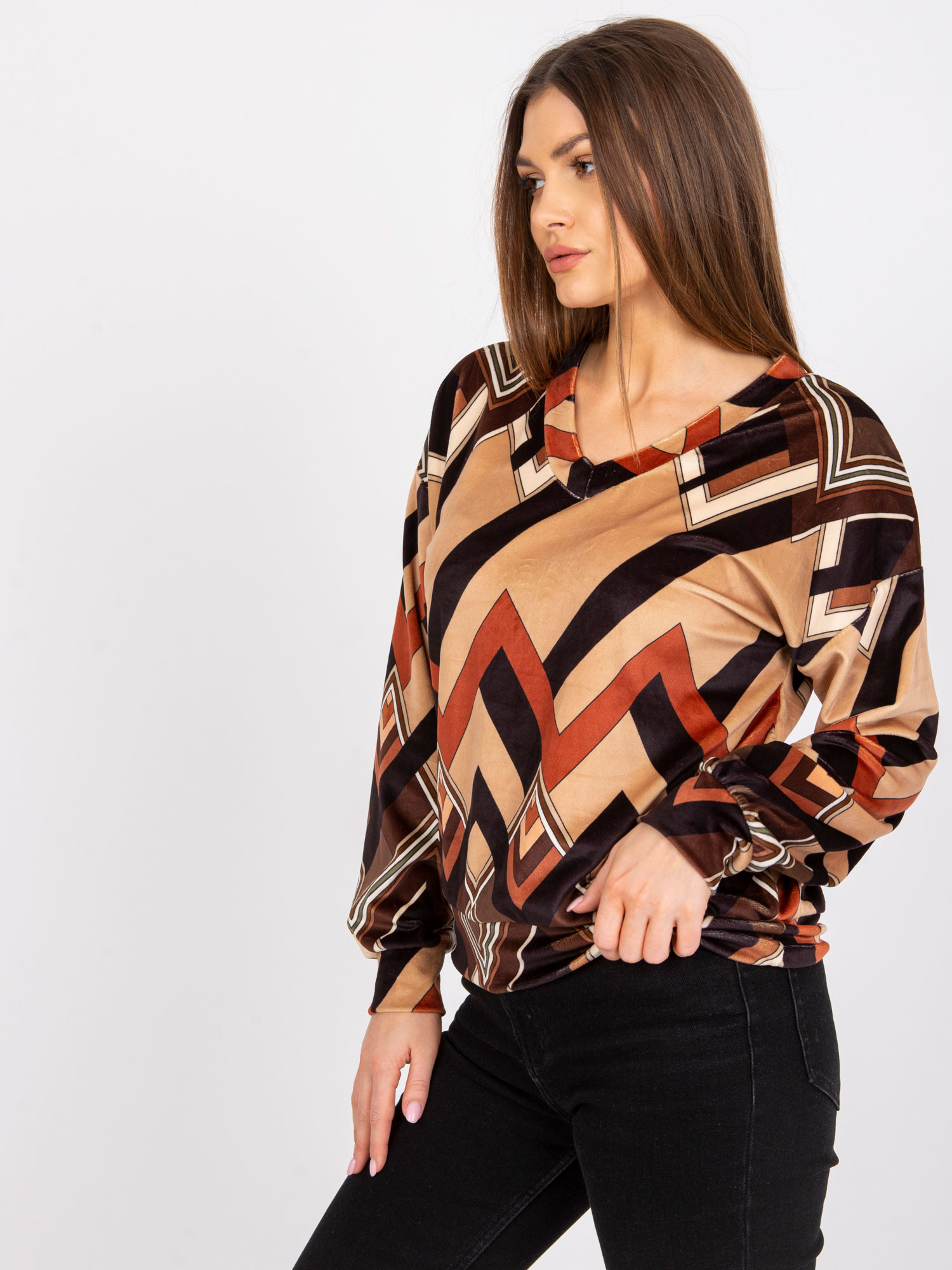 Blouse-DHJ-BZ-6033-1.49P-black-beige