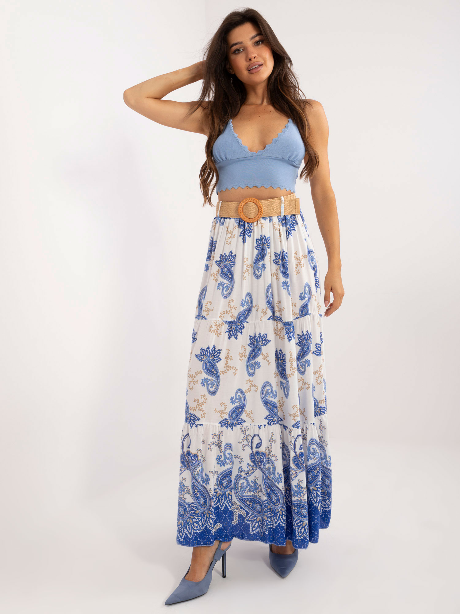 Skirt-DHJ-SD-7640.28-Dark Blue