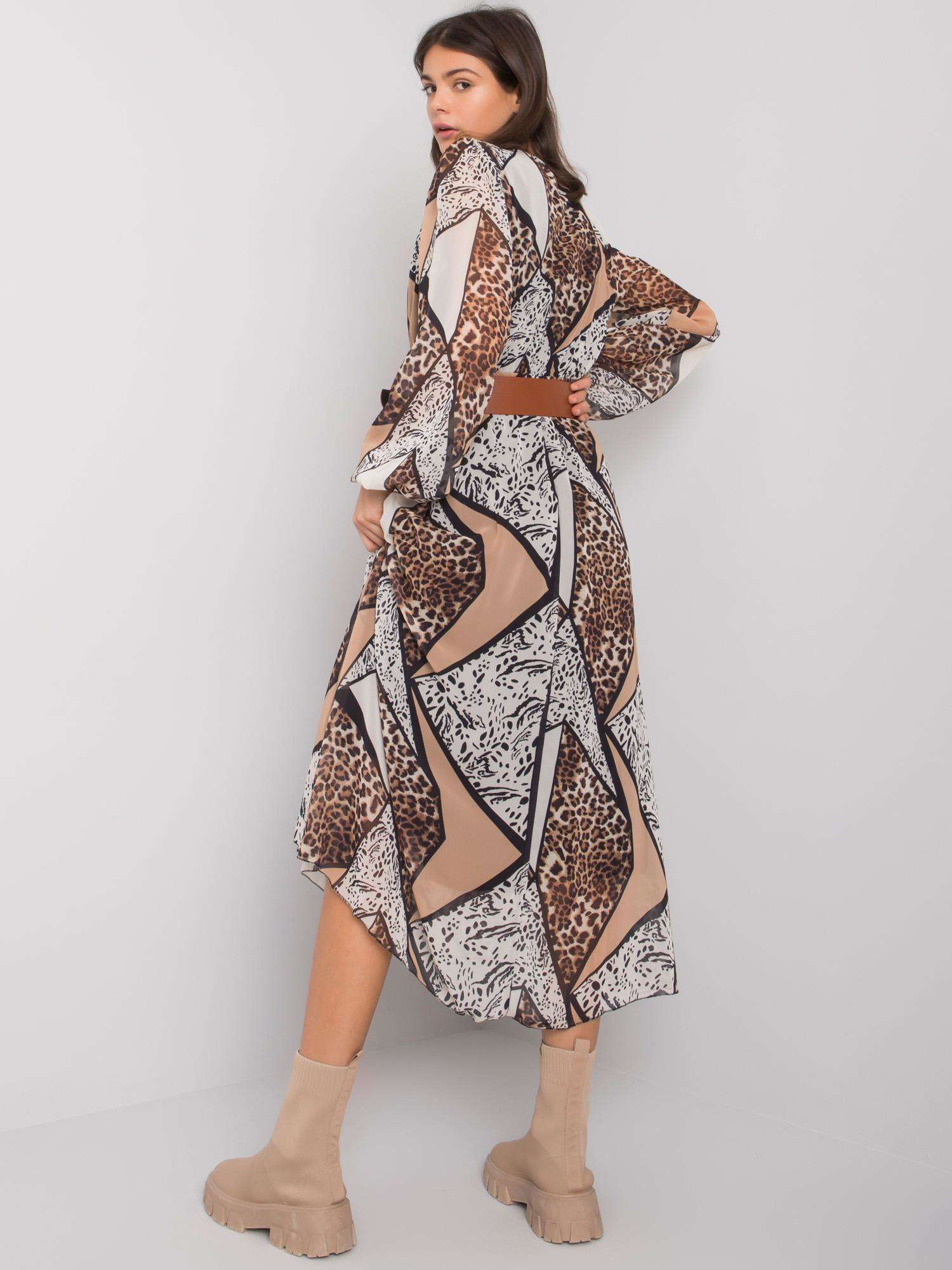 Dress-LC-SK-22K-3038.78P-Black-Beige