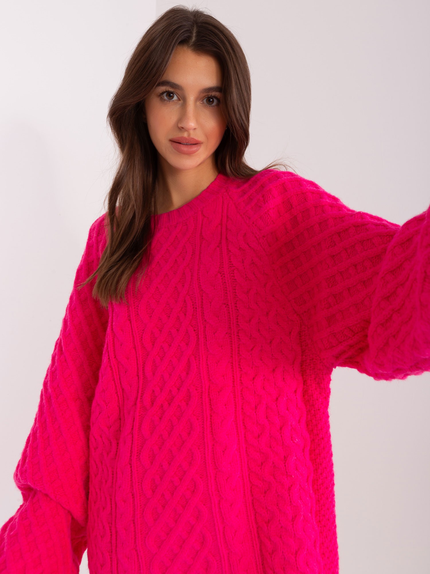 Sweater-AT-SW-2367-2.64P-Fuchsia