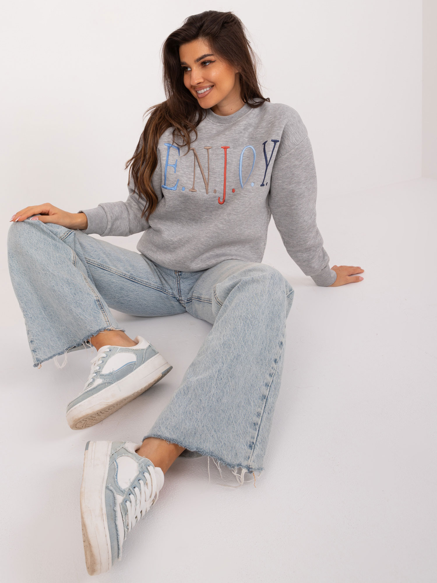 Sweatshirt-D10606BA02565C-grey