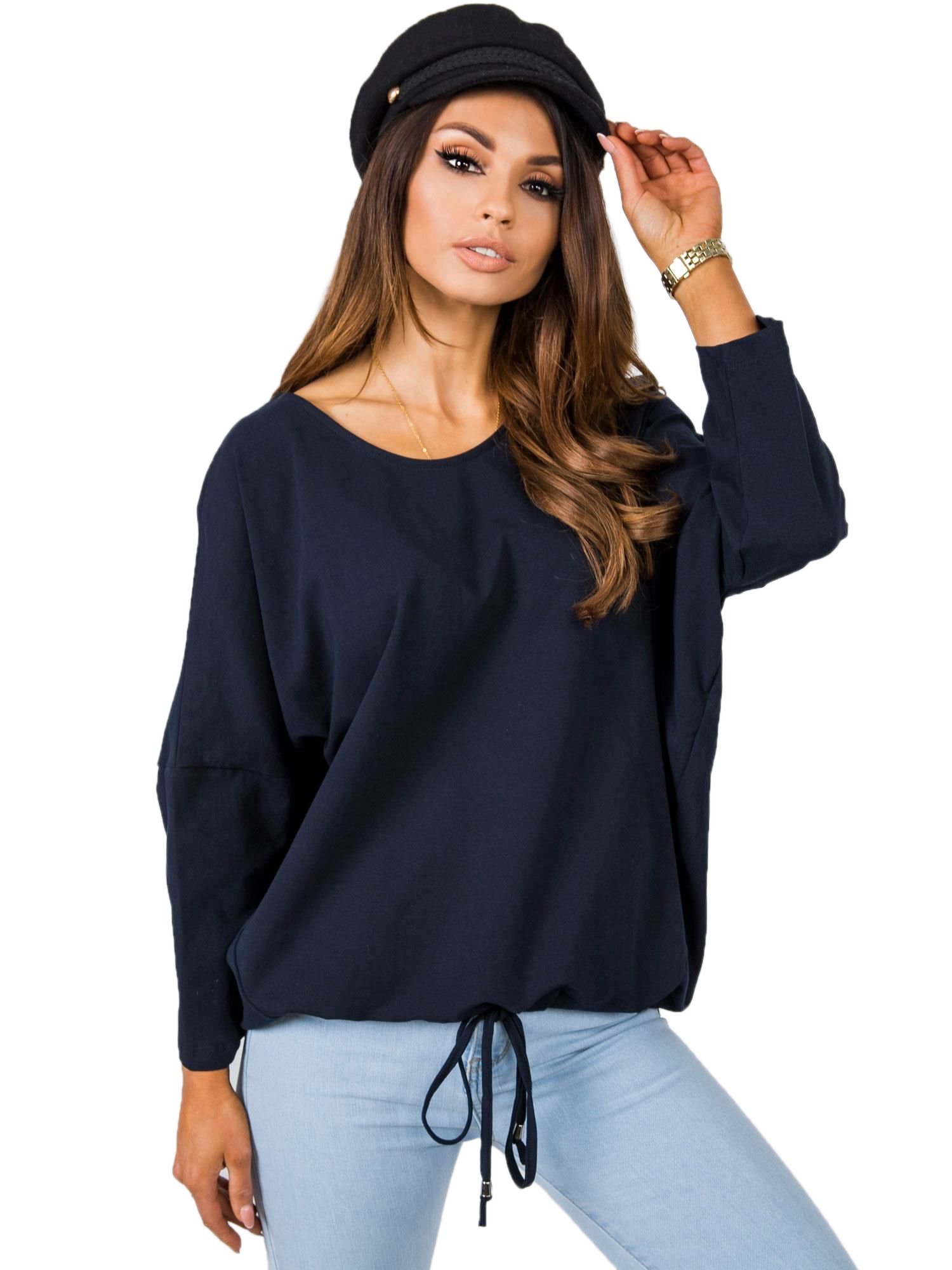 Blouse-TP-BZ-5472.00P-navy blue