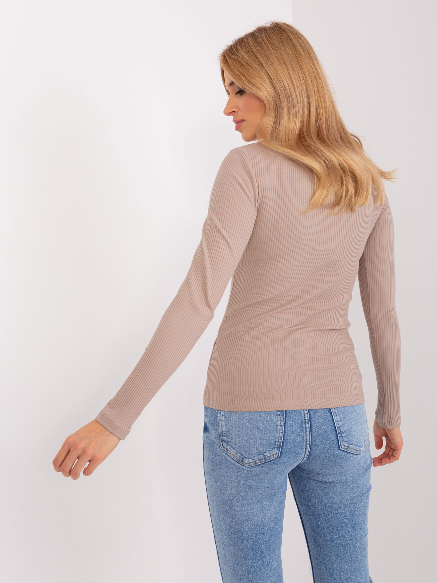 Blouse-RV-BZ-9156.07-dark beige